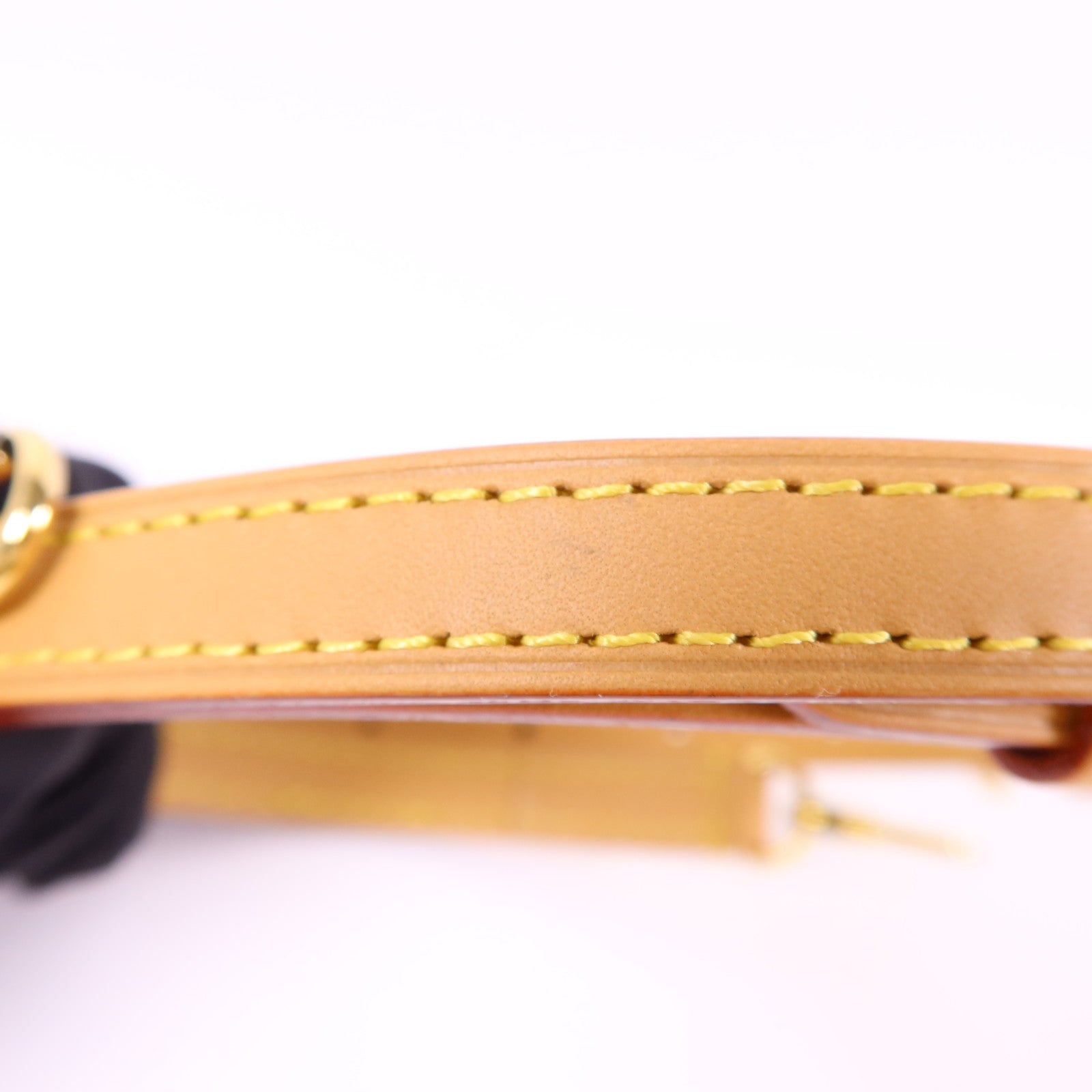 LOUIS VUITTON Monogram Petit Sac Plat金扣手挽肩背兩用袋