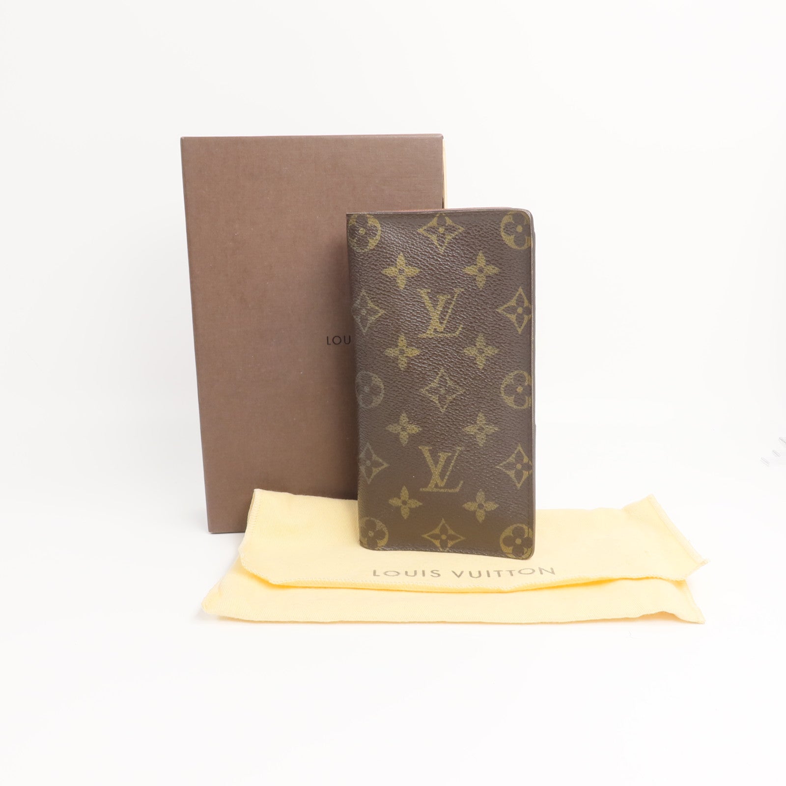LOUIS VUITTON Monogram Porte-Valeurs Cartes Credit Wallet長錢包
