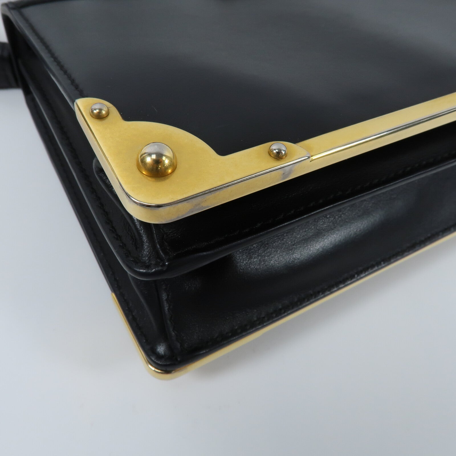 PRADA 牛皮皮革Cahier Shoulder Bag肩背袋