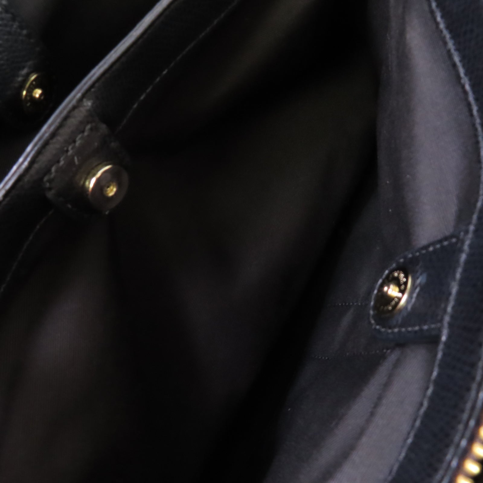 COACH 塗層帆布2Way Shoulder Bag金扣手挽肩背兩用袋啡色/黑色