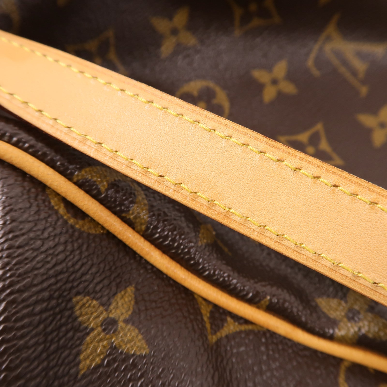 LOUIS VUITTON LV GHW Totally MM Shoulder Tote Bag M56689 Monogram Brown