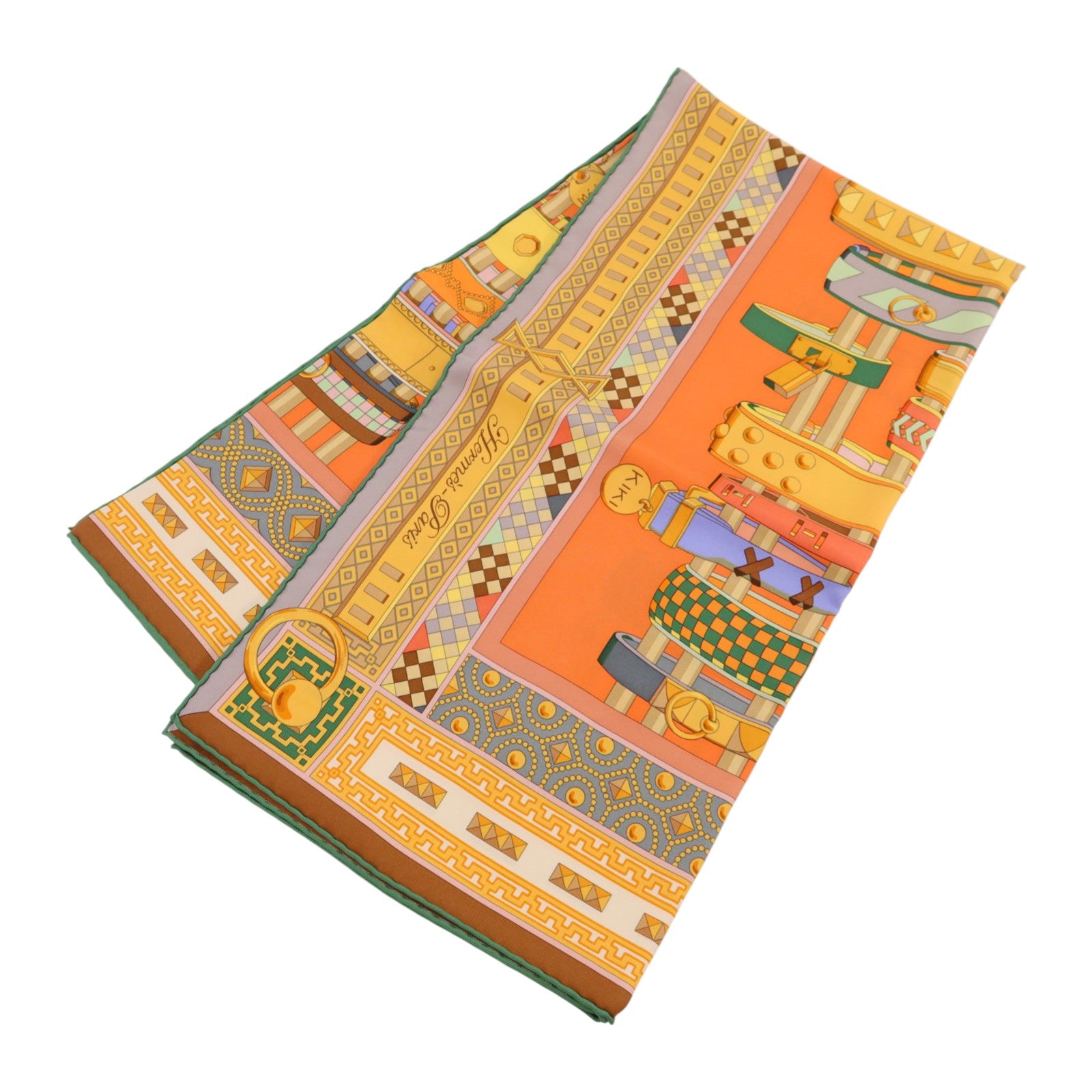 HERMES 絲質Scarf 90x90絲巾