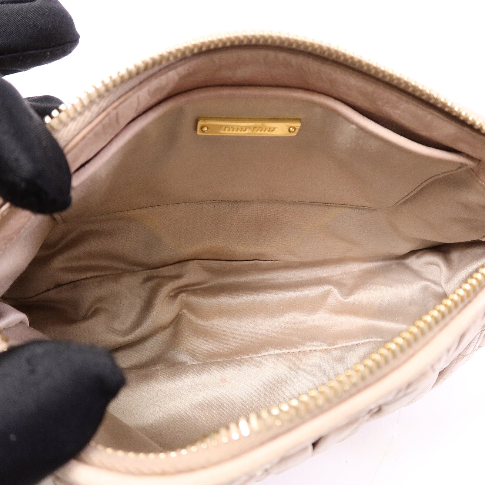Miu Miu 牛皮皮革Shoulder Bag肩背袋