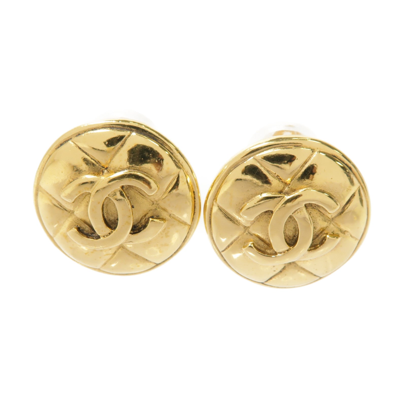 CHANEL 【激減優惠】金屬Vintage Earrings耳環金色