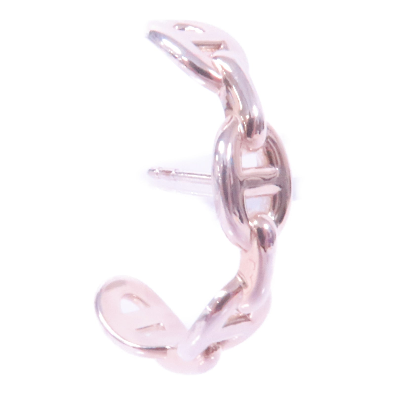HERMES 925純銀Chaine d'ancre Enchainee Earring耳環