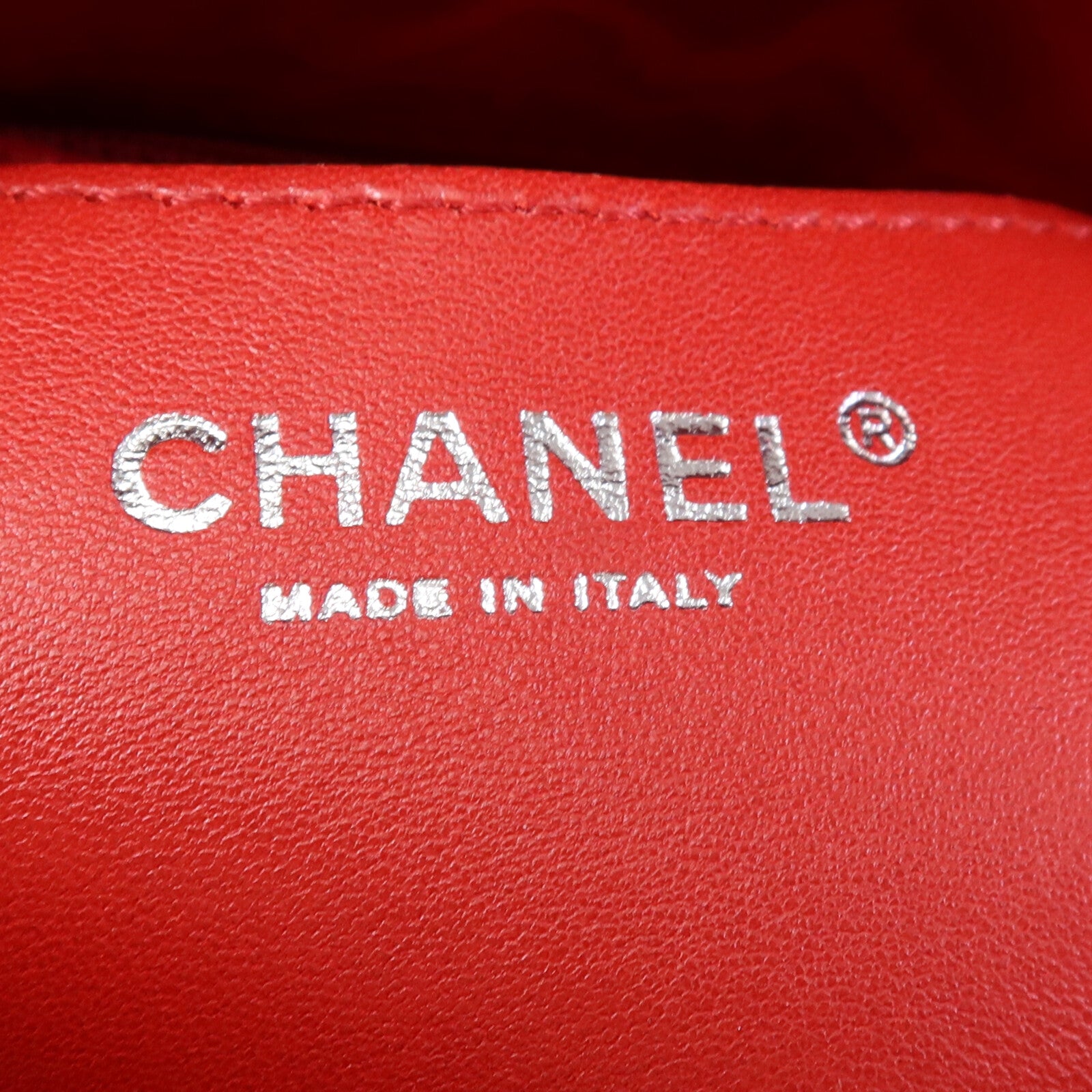 CHANEL 漆皮皮革Chain Shoulder Bag銀扣鏈帶肩背袋