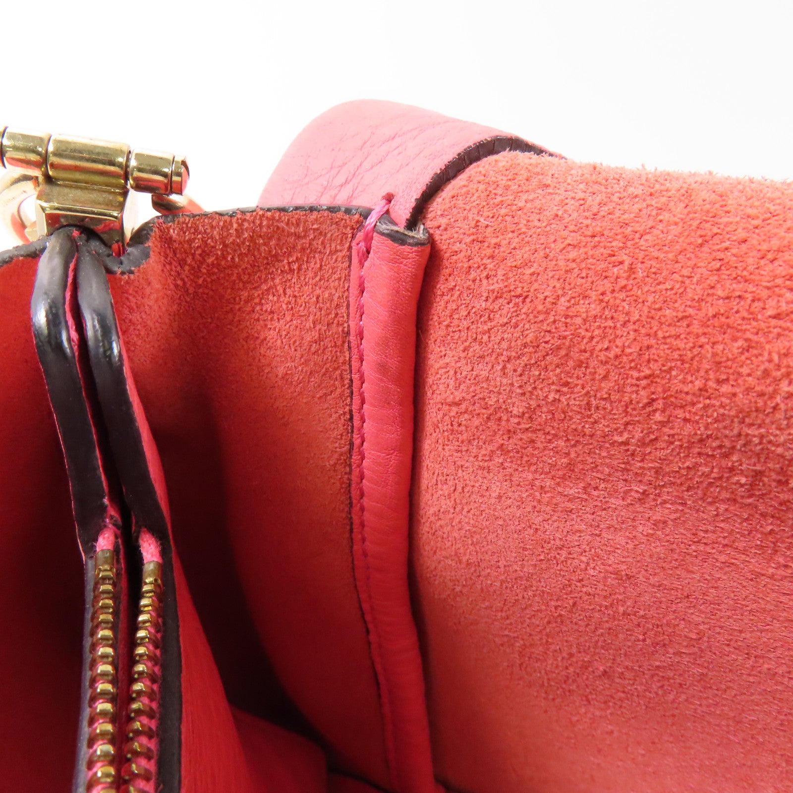 Valentino 【激減優惠】牛皮皮革Chain Shoulder Bag金扣鏈帶肩背袋