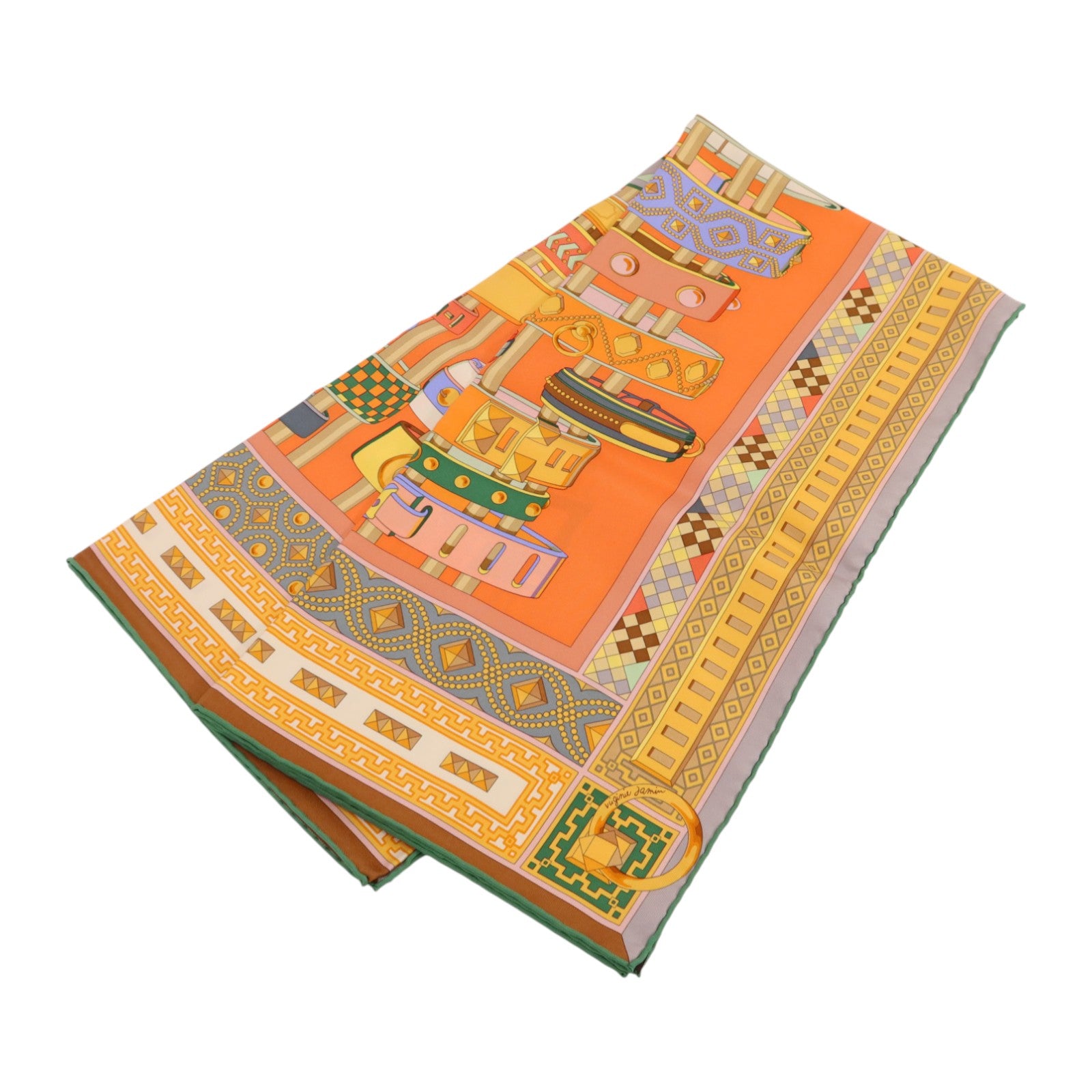 HERMES 絲質Scarf 90x90絲巾