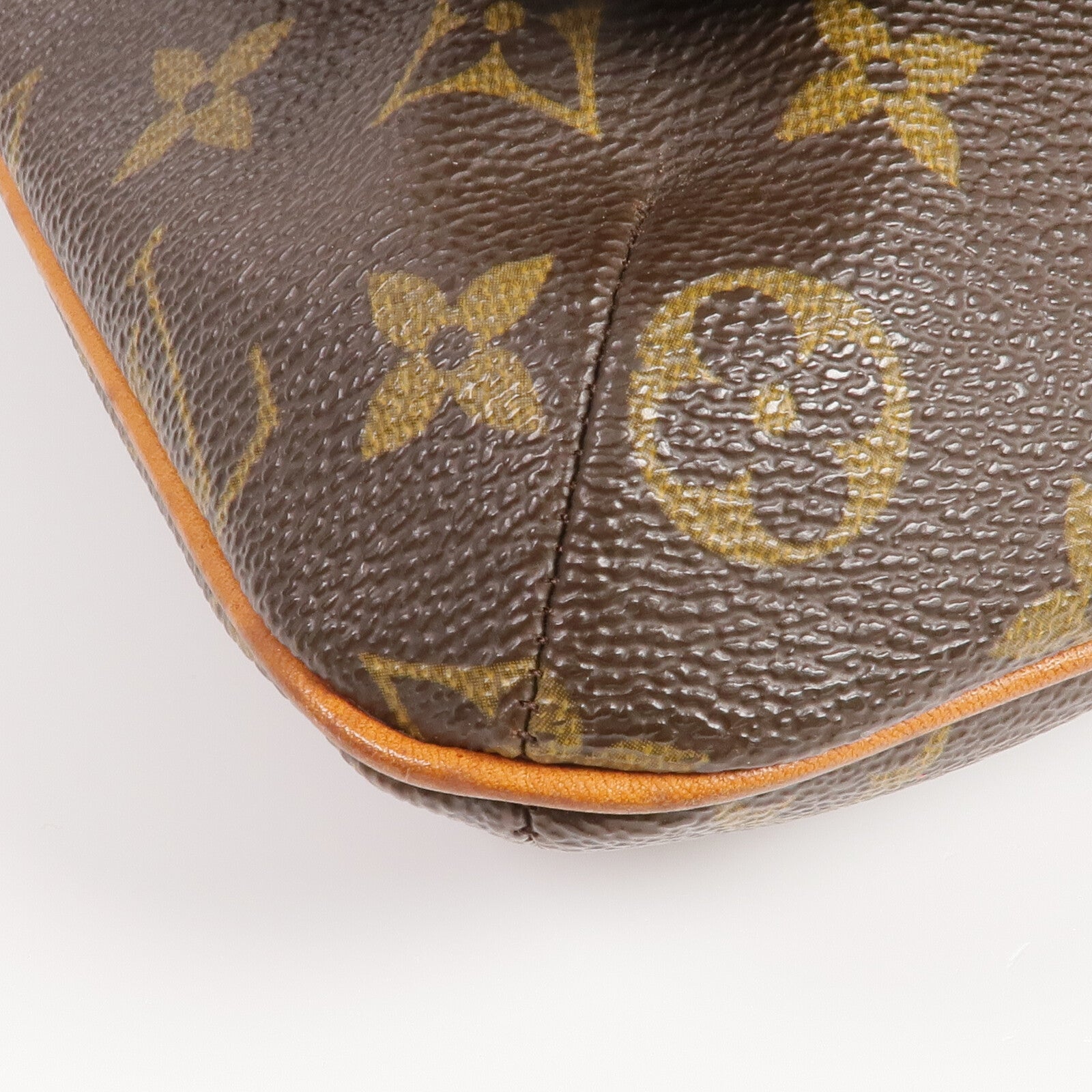 LOUIS VUITTON Monogram Musette Salsa金扣肩背袋棕色