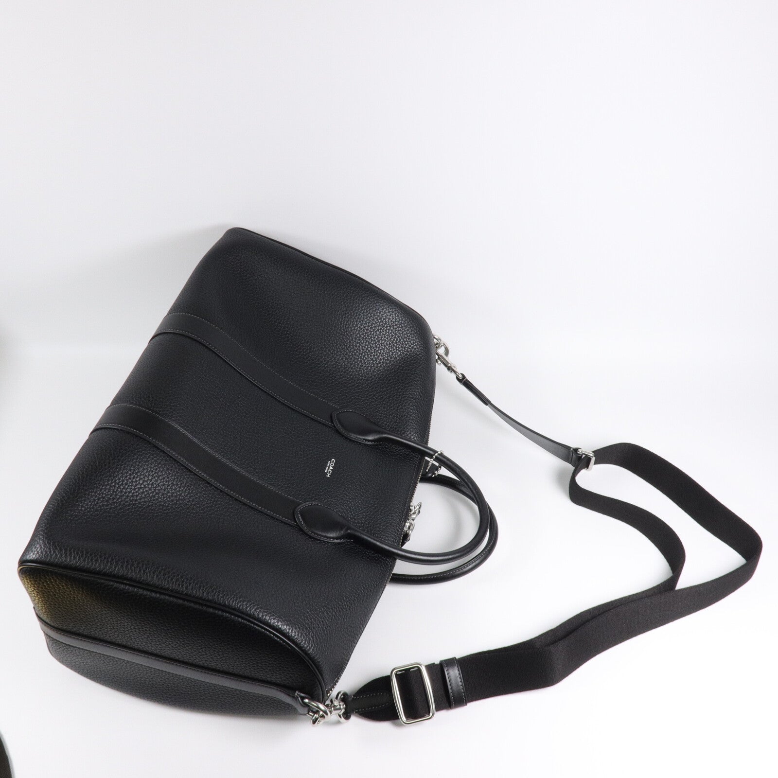 COACH 牛皮皮革Compass 45手挽肩背兩用袋