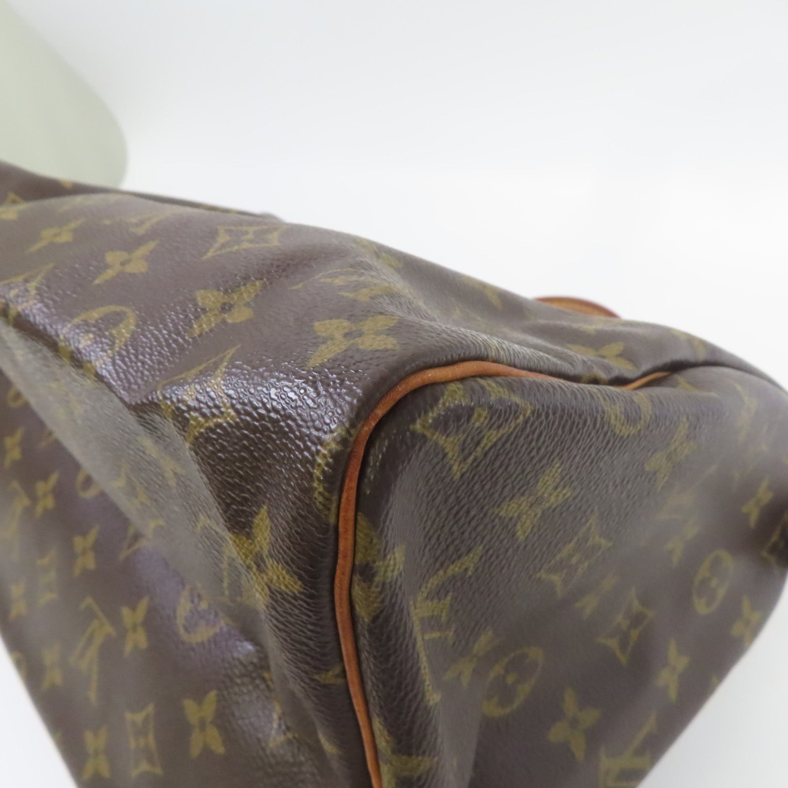 LOUIS VUITTON 【激減優惠】Monogram Speedy 30金扣手挽袋啡色