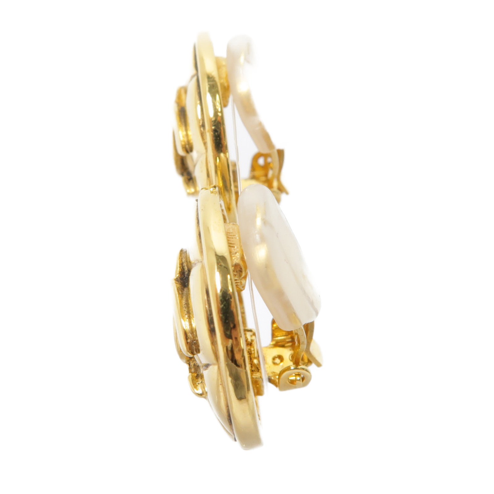 CHANEL 【激減優惠】金屬Vintage Earrings耳環金色