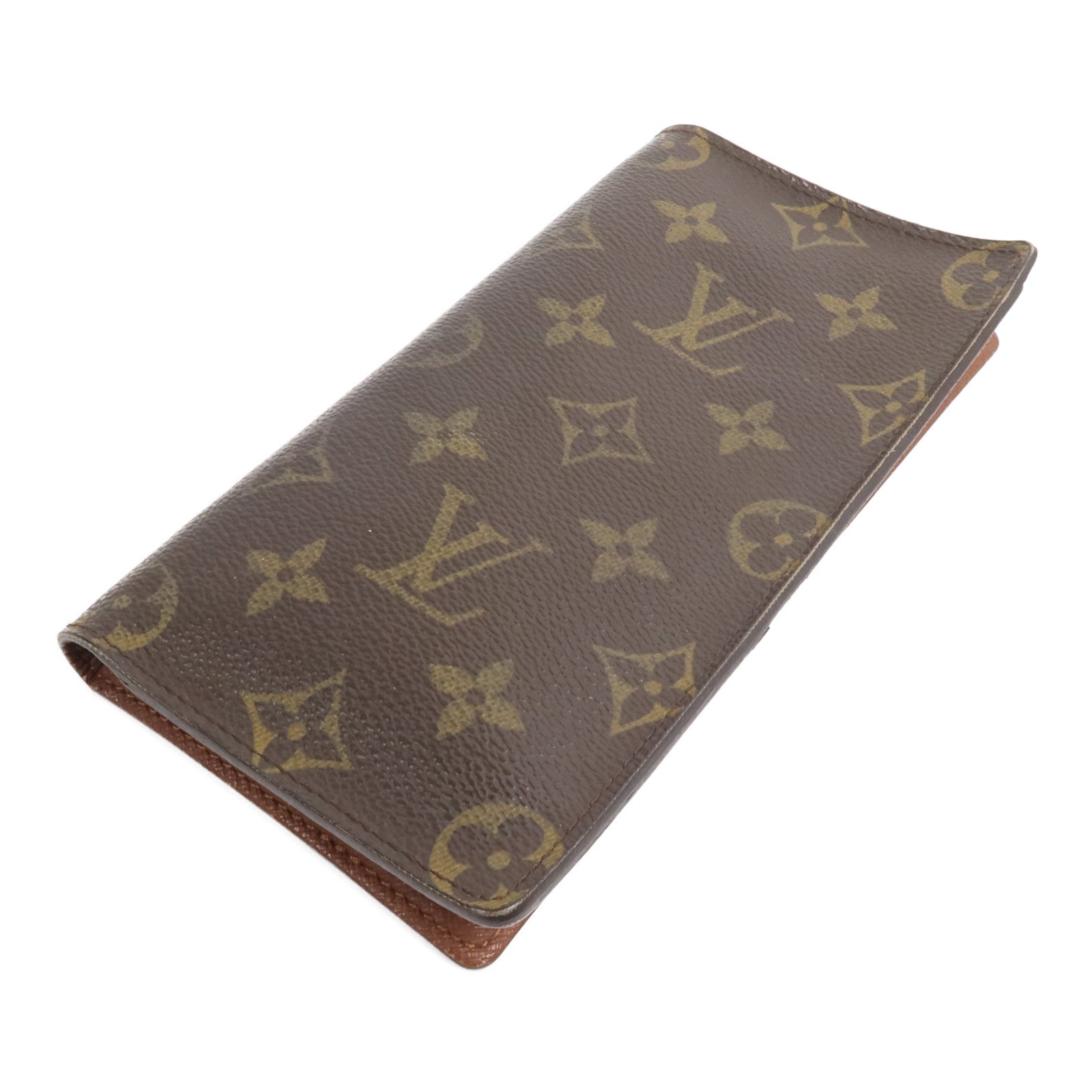 LOUIS VUITTON Monogram Porte-Valeurs Cartes Credit Wallet長錢包