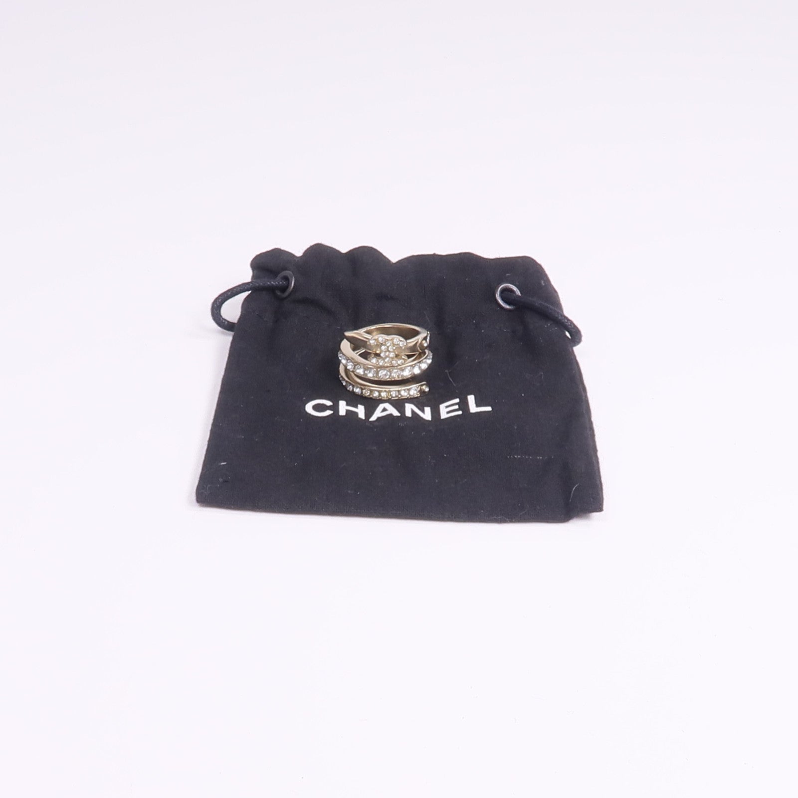 CHANEL 金屬Ring戒指US#5