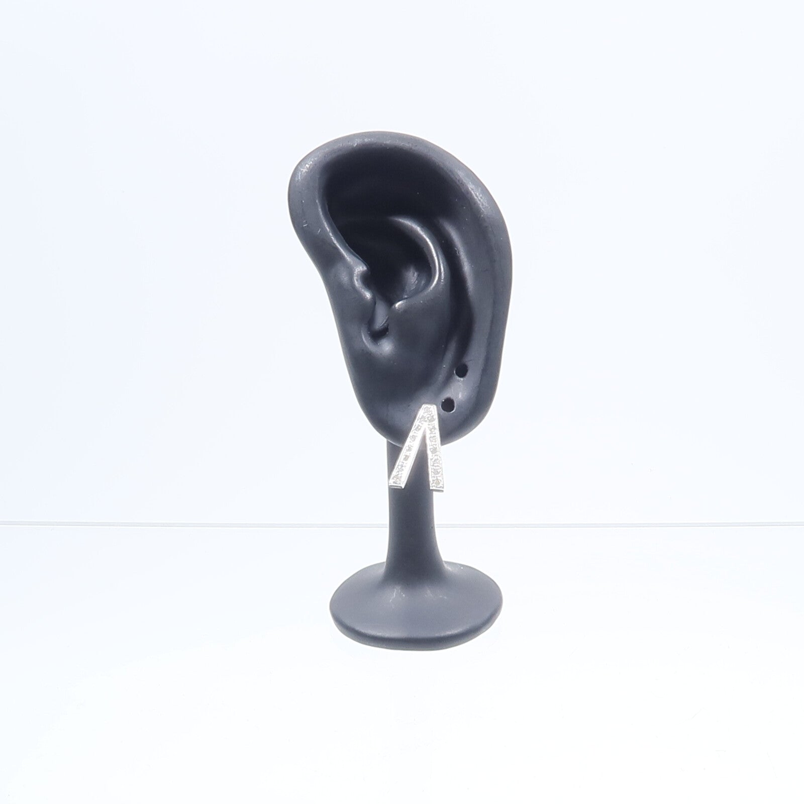 JEWELRY 18K白金Diamond Earrings鑽石耳環