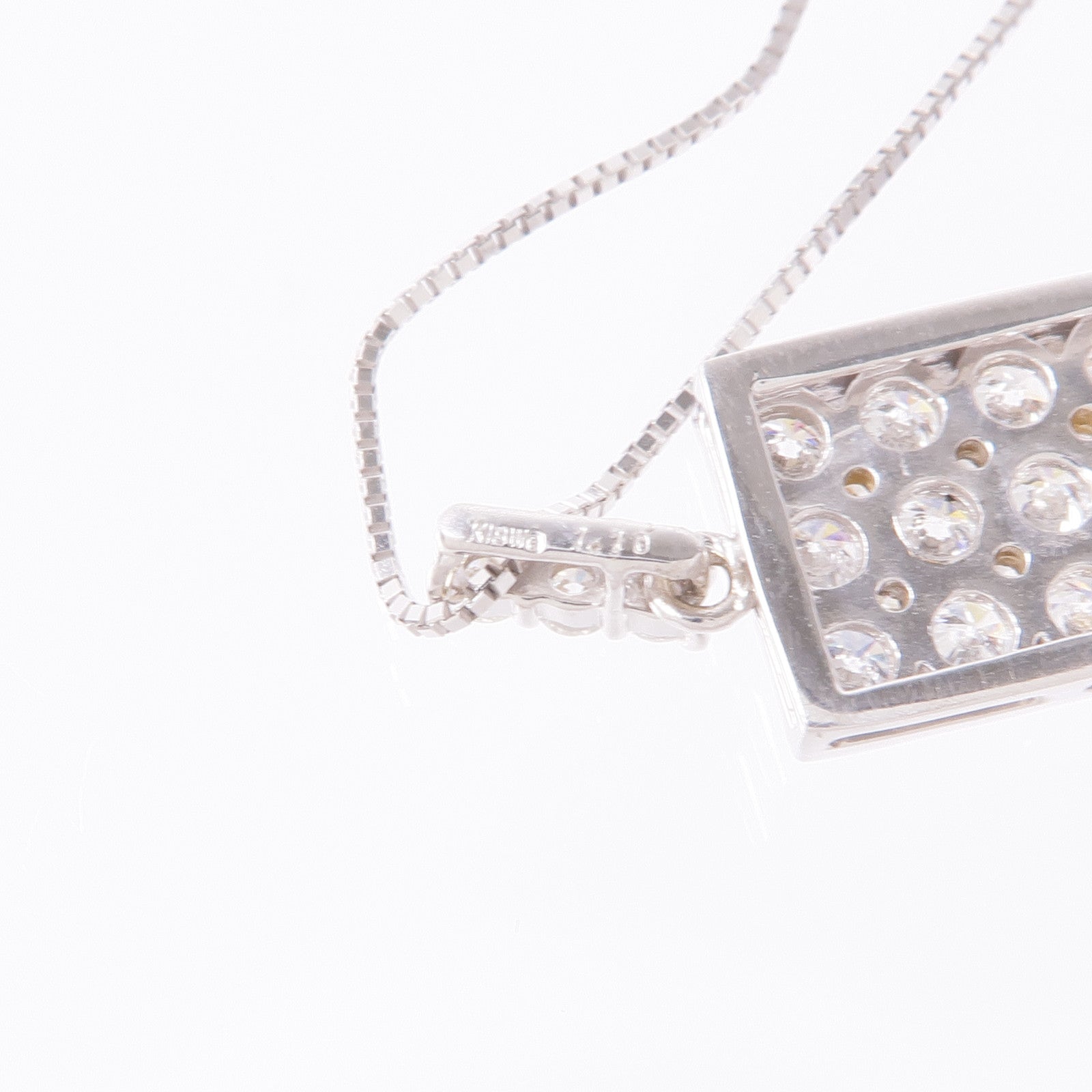 JEWELRY 18K白金Diamond Necklace鑽石項鍊