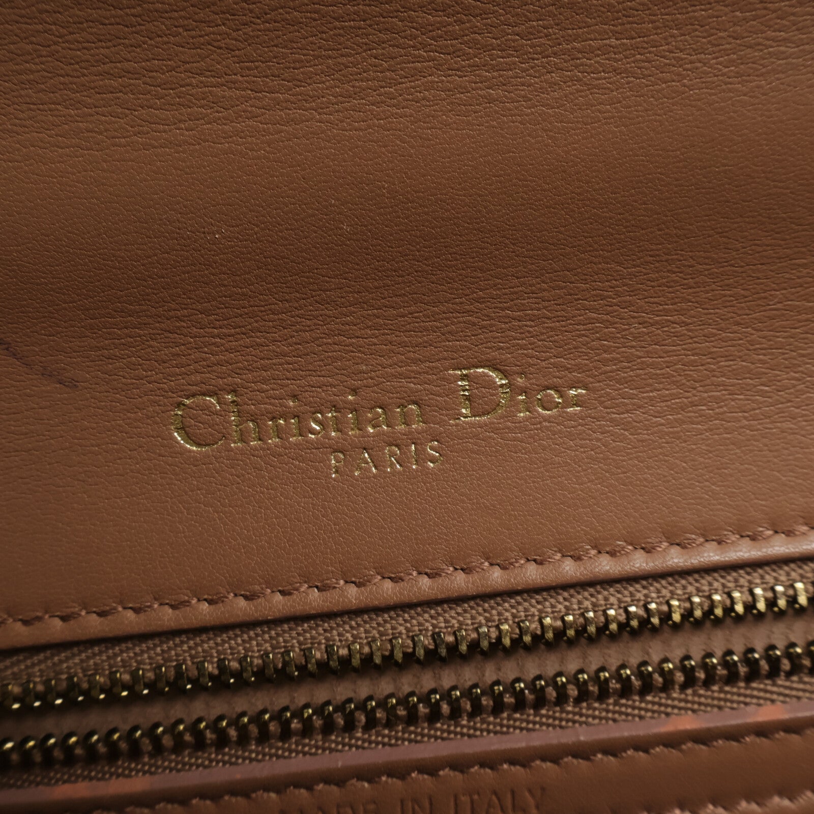 Dior 牛皮皮革Shoulder Bag鏈帶肩背袋
