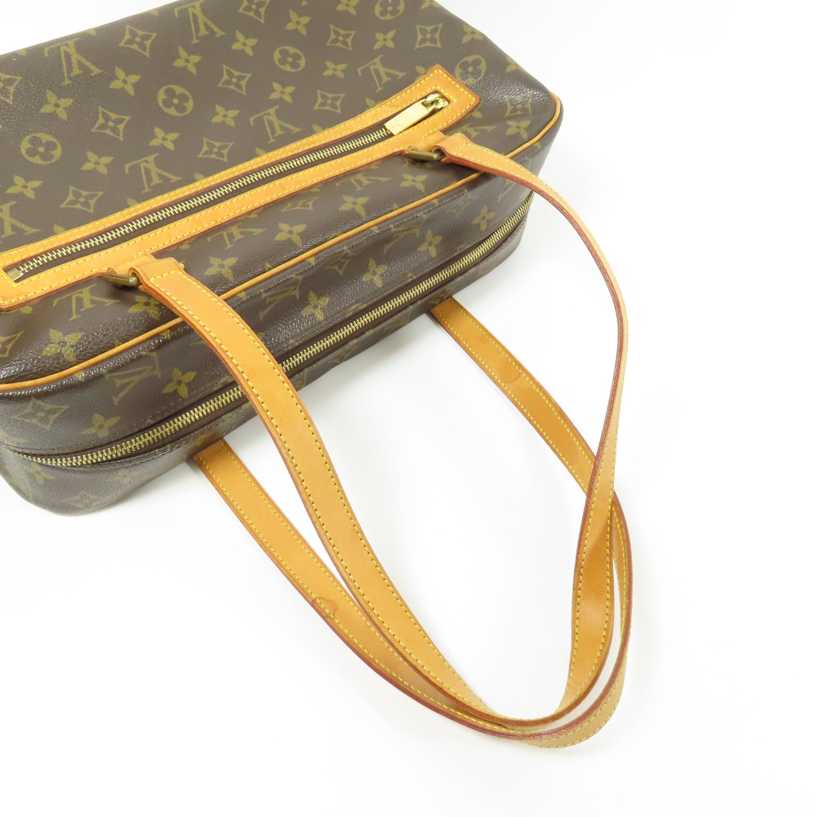 LOUIS VUITTON Monogram Cite GM金扣肩背袋