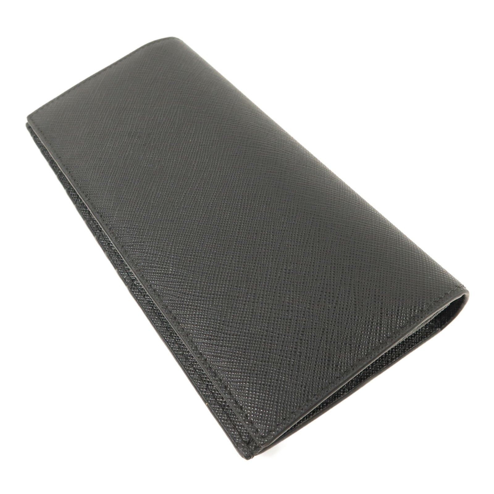 PRADA Saffiano皮革Long Bifold Wallet長錢包