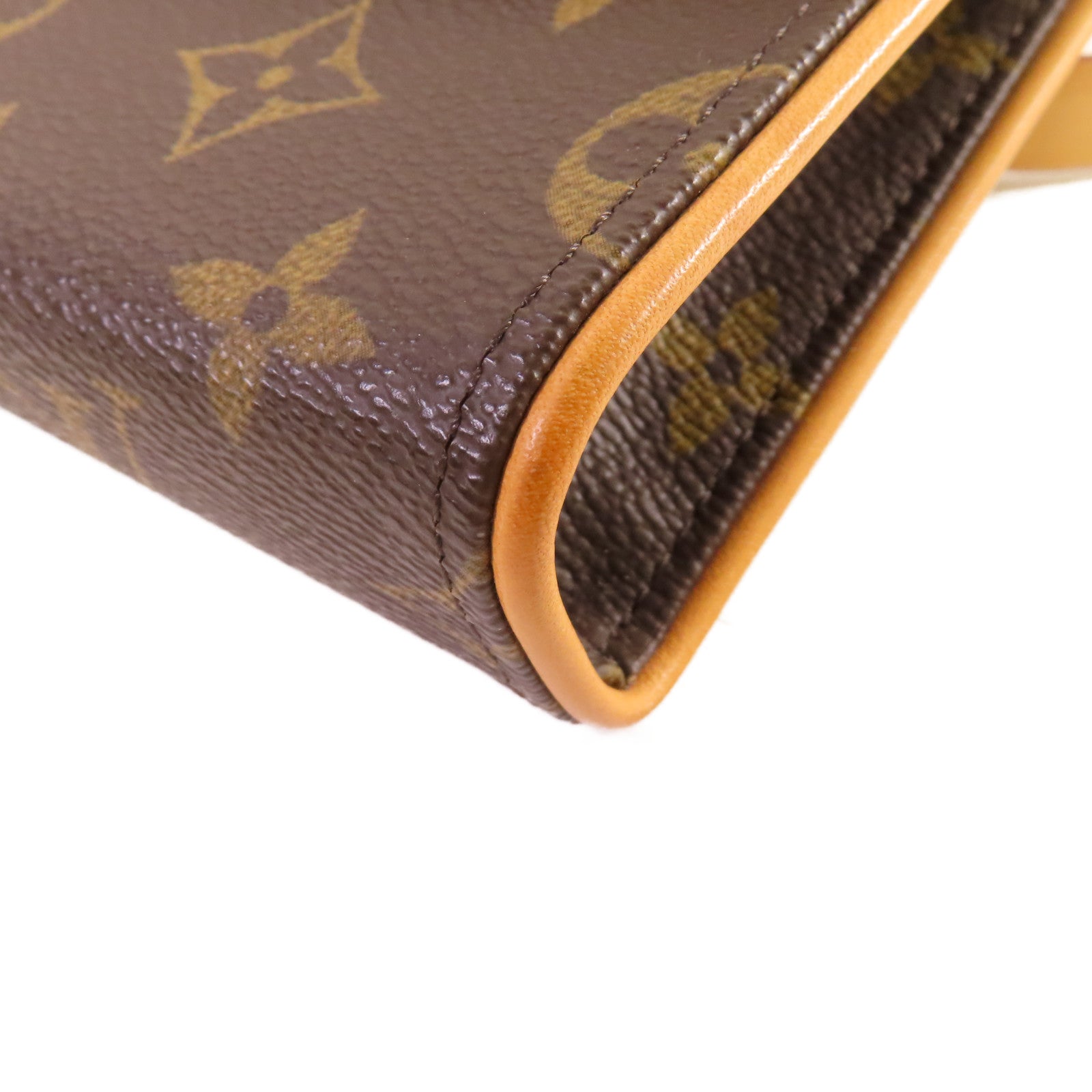 LOUIS VUITTON Monogram Pochette Florentine Waist Bag金扣腰包啡色