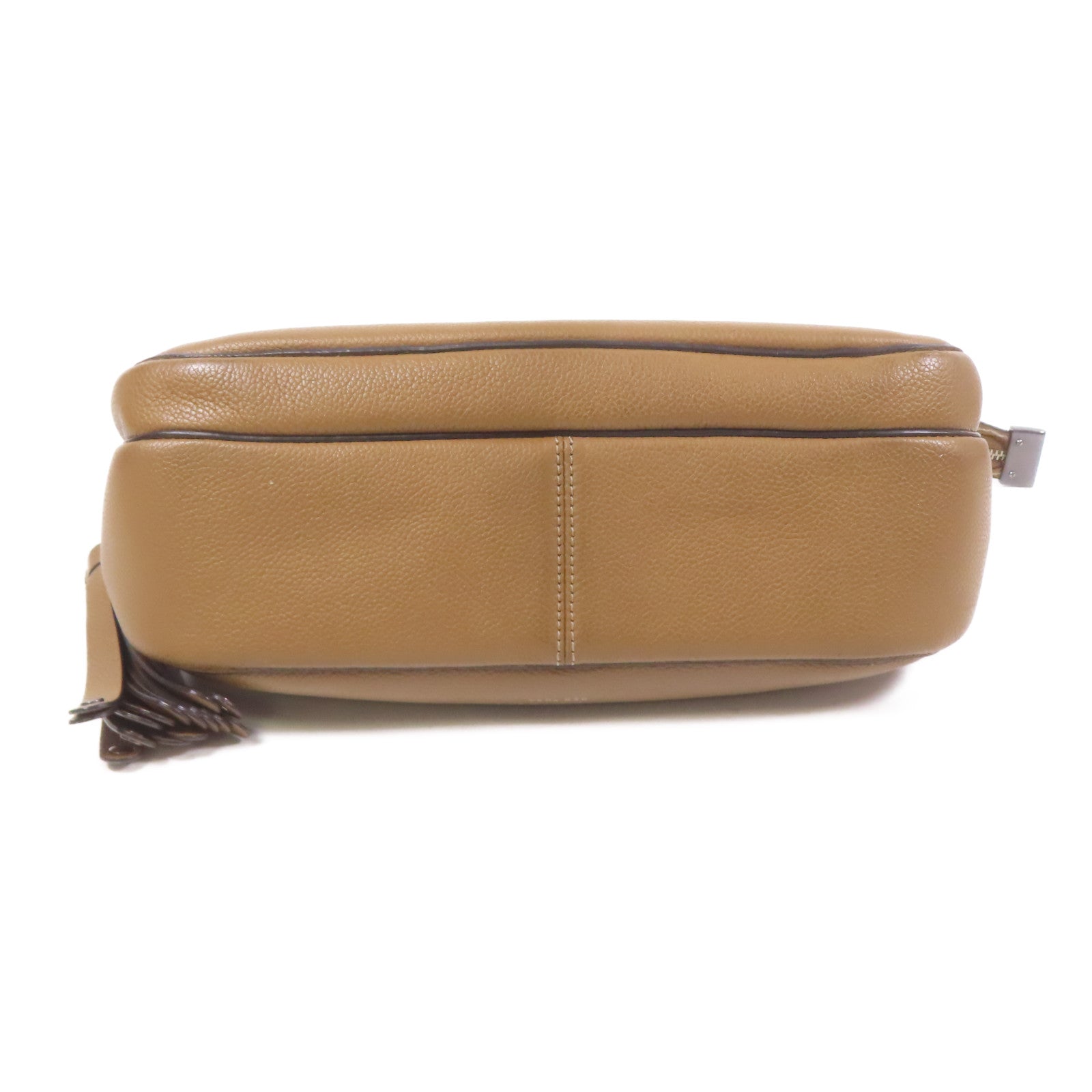 MARC JACOBS SHW Shoulder Bag Calfskin Leather Brown