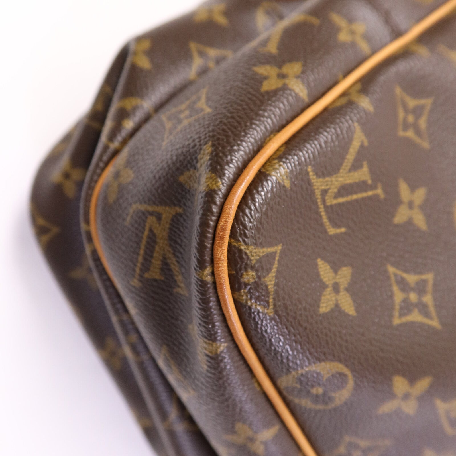 LOUIS VUITTON Monogram Reporter GM金扣肩背袋