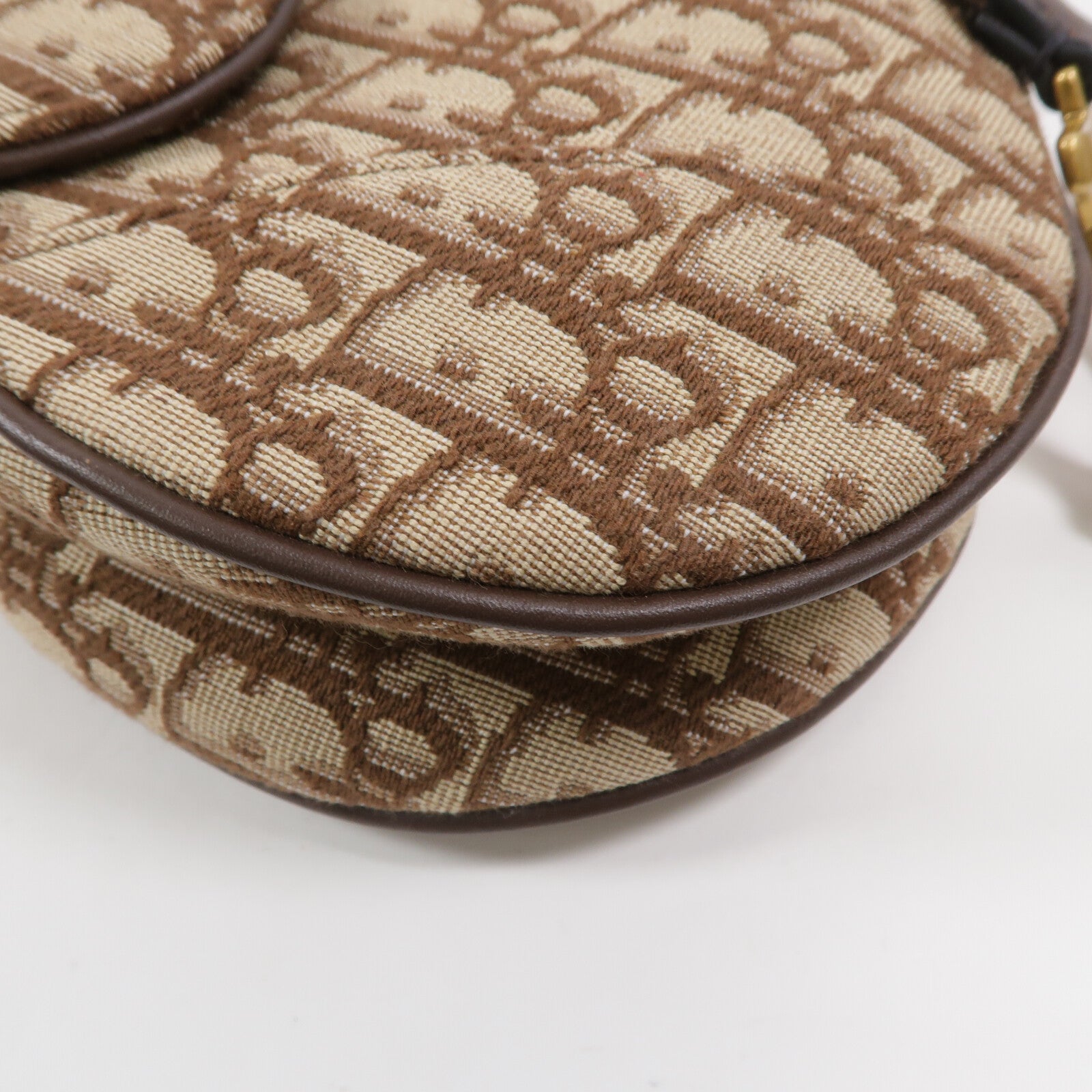 Dior Oblique帆布Saddle Medium肩背袋