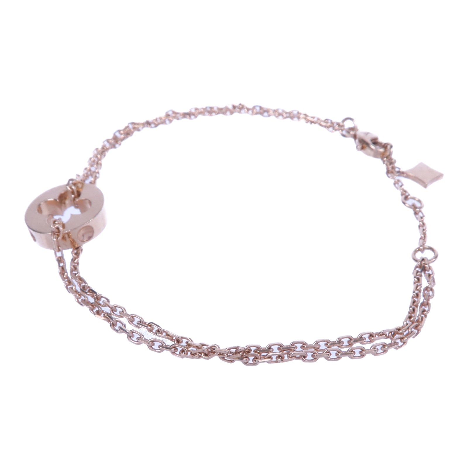 LOUIS VUITTON 18K黃金Empreinte Chain Bracelet手鏈