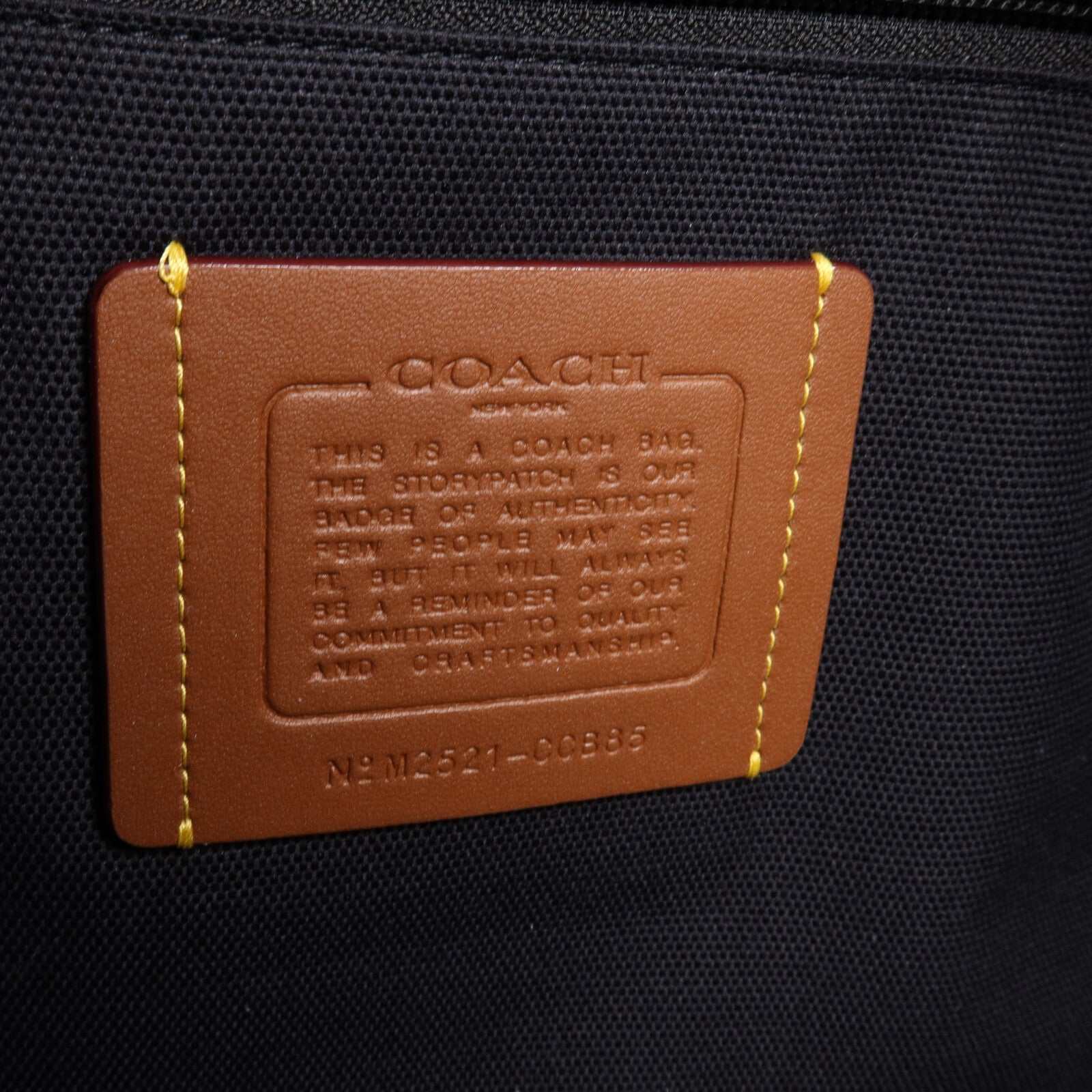 COACH 牛皮皮革Compass 45手挽肩背兩用袋