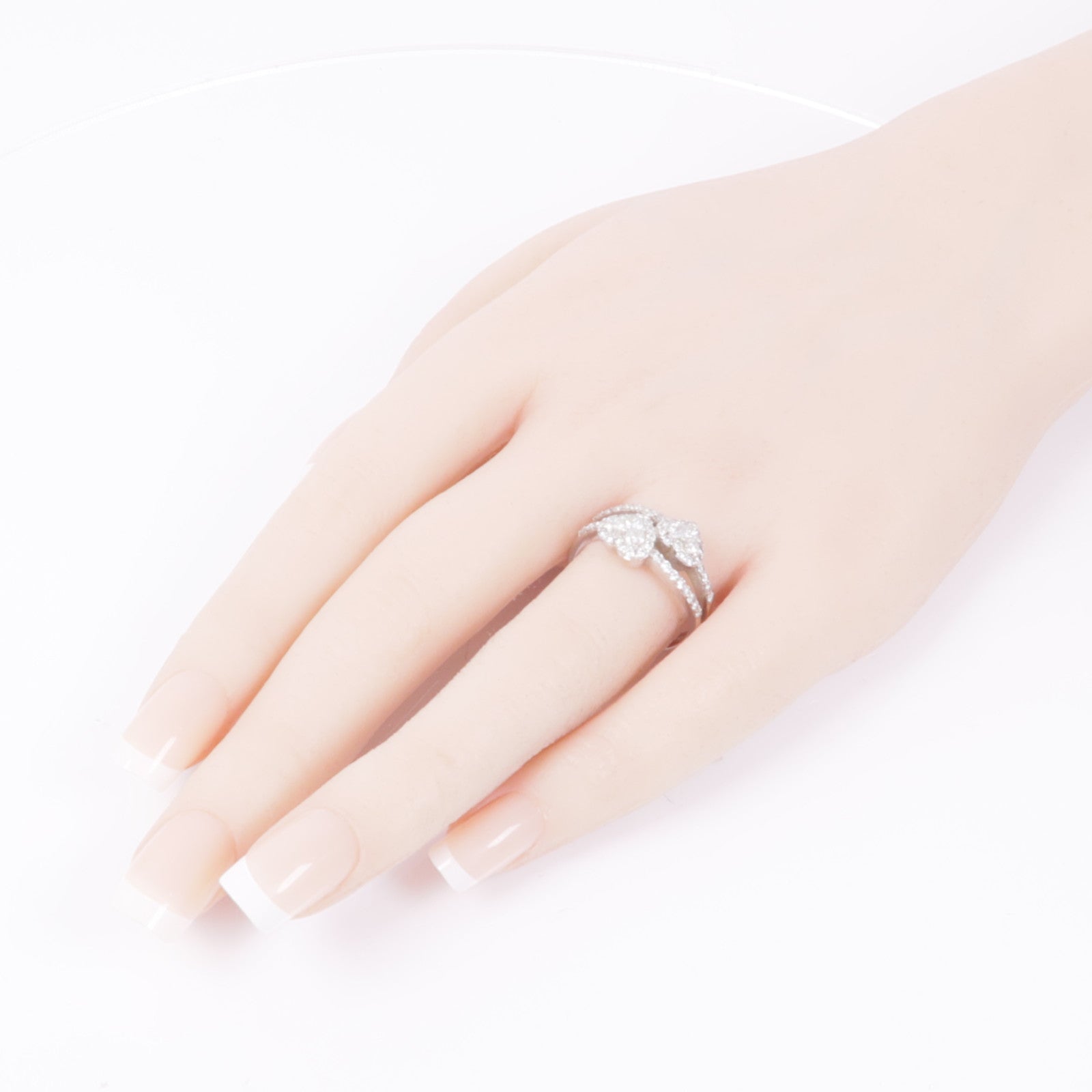 JEWELRY 18K白金Diamond Ring鑽石戒指US#8.5