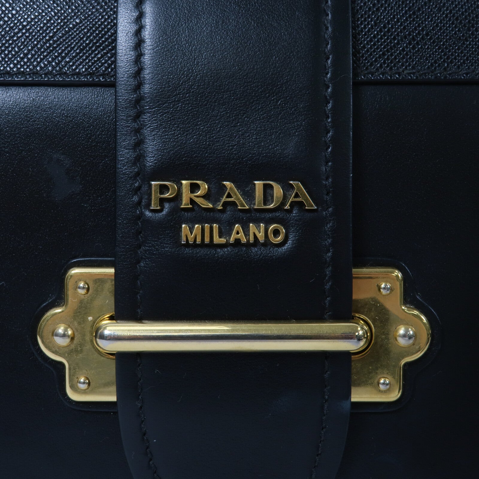 PRADA 牛皮皮革Cahier Shoulder Bag肩背袋