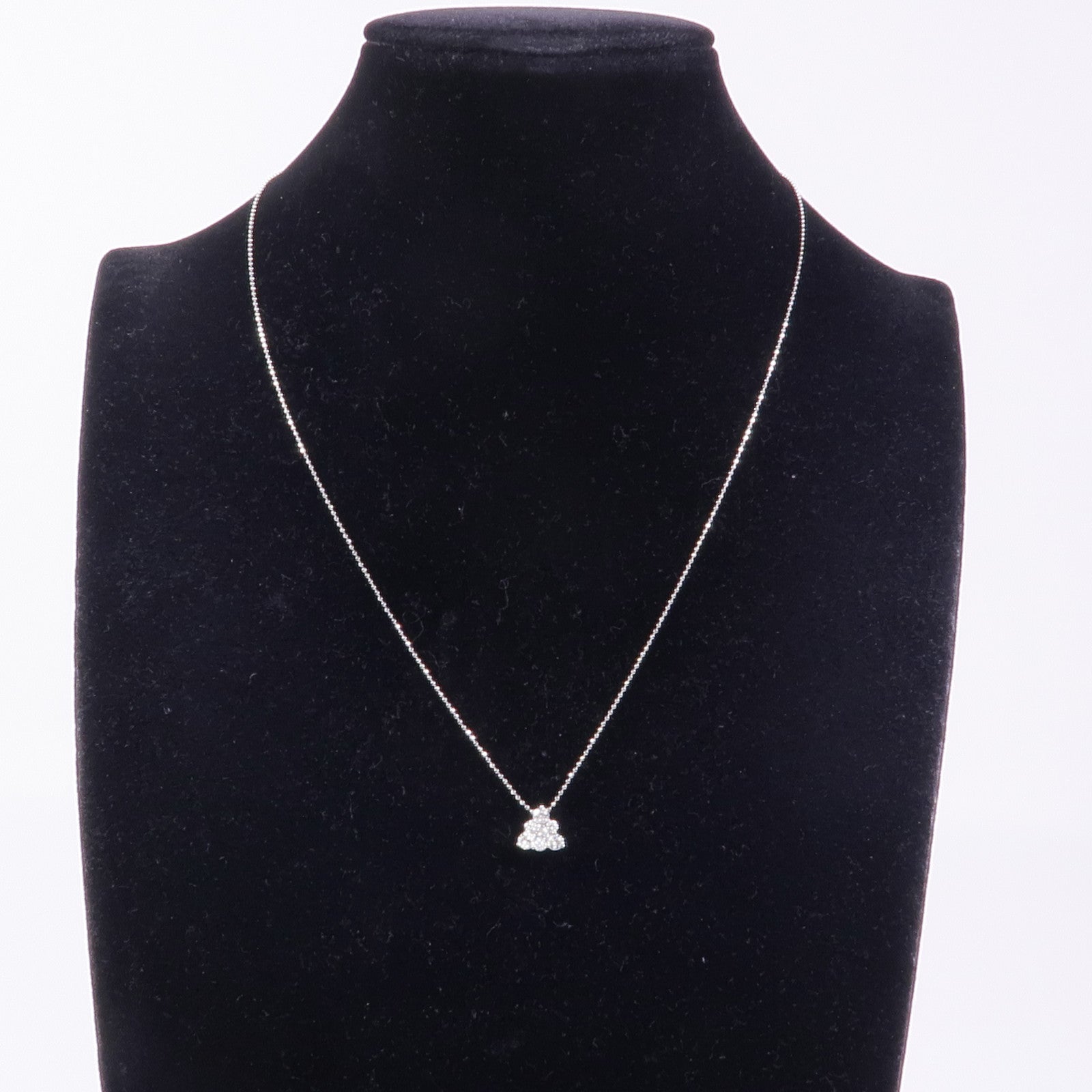 JEWELRY Diamond Necklace 18K White Gold
