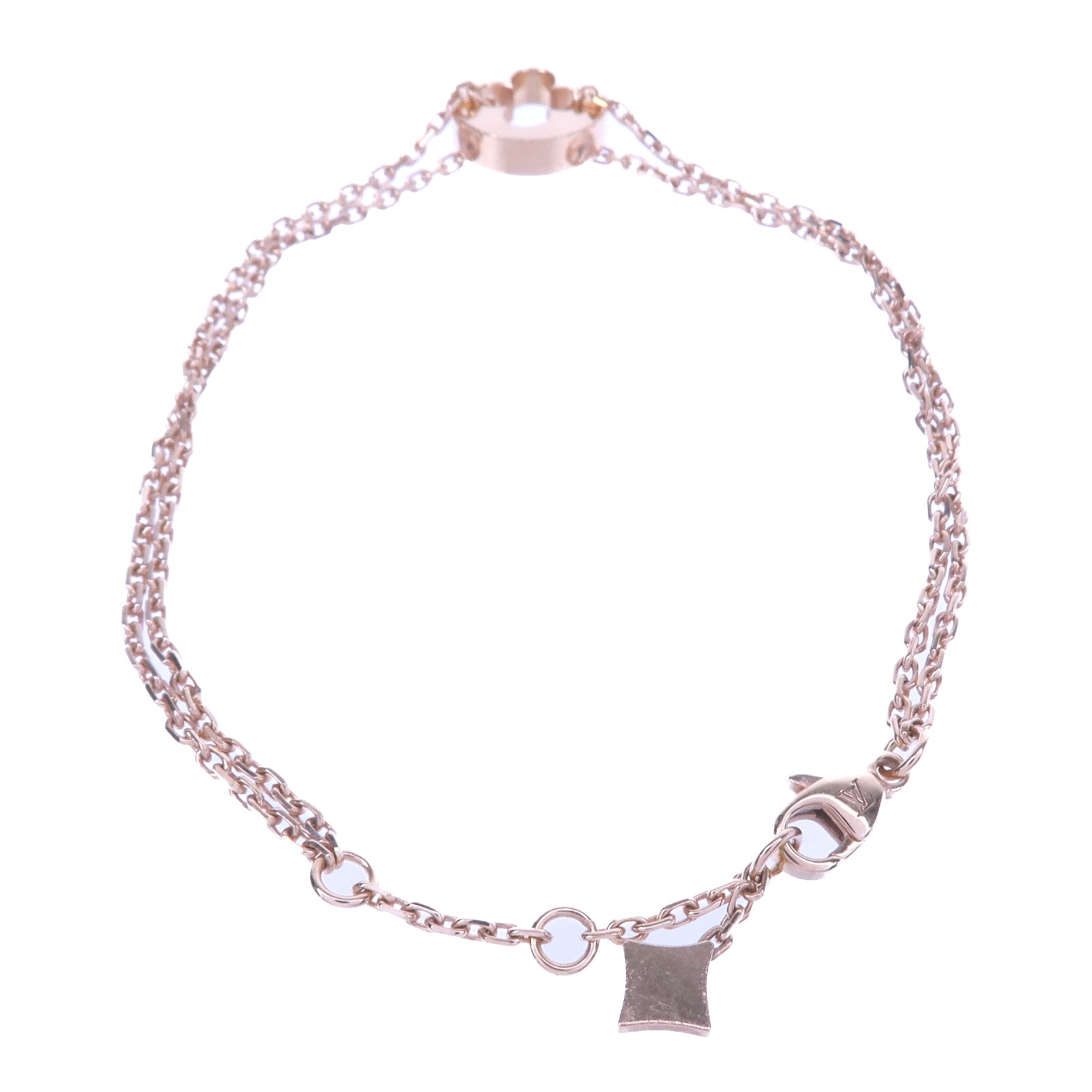 LOUIS VUITTON 18K黃金Empreinte Chain Bracelet手鏈