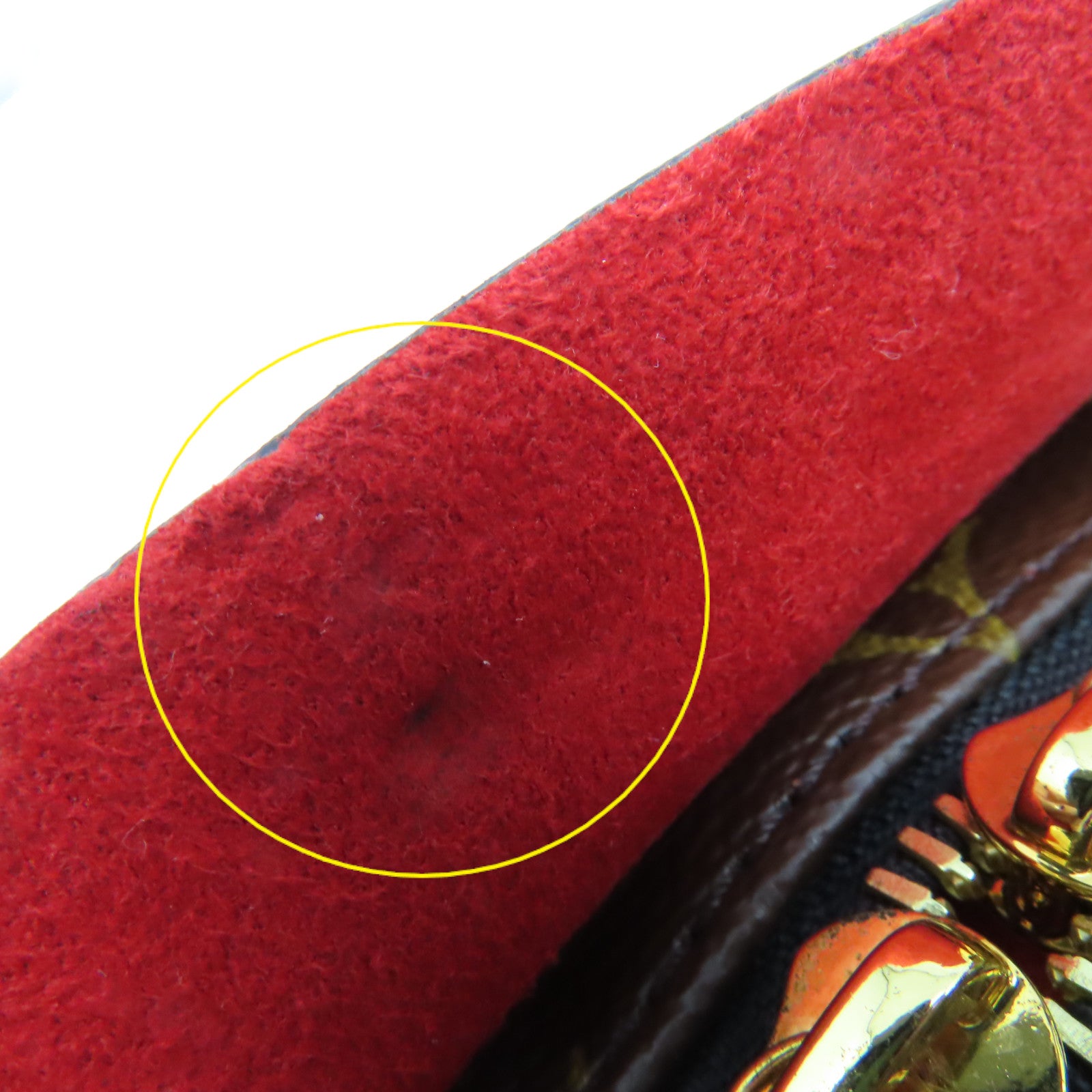 LOUIS VUITTON Monogram Tuileries Besace 2Way Shoulder Bag金扣手挽肩背兩用袋啡色/紅色