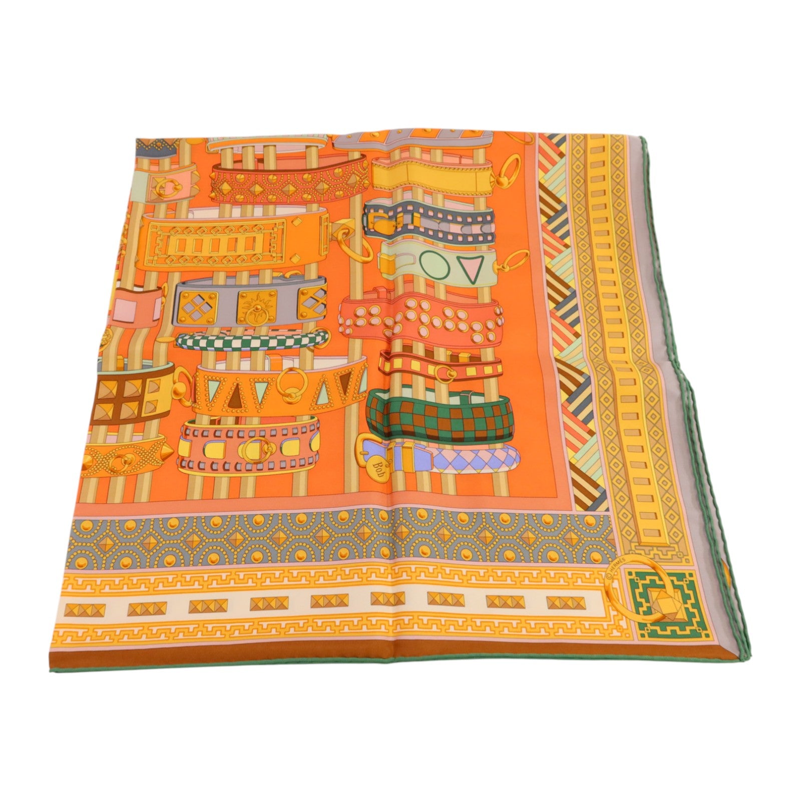 HERMES 絲質Scarf 90x90絲巾