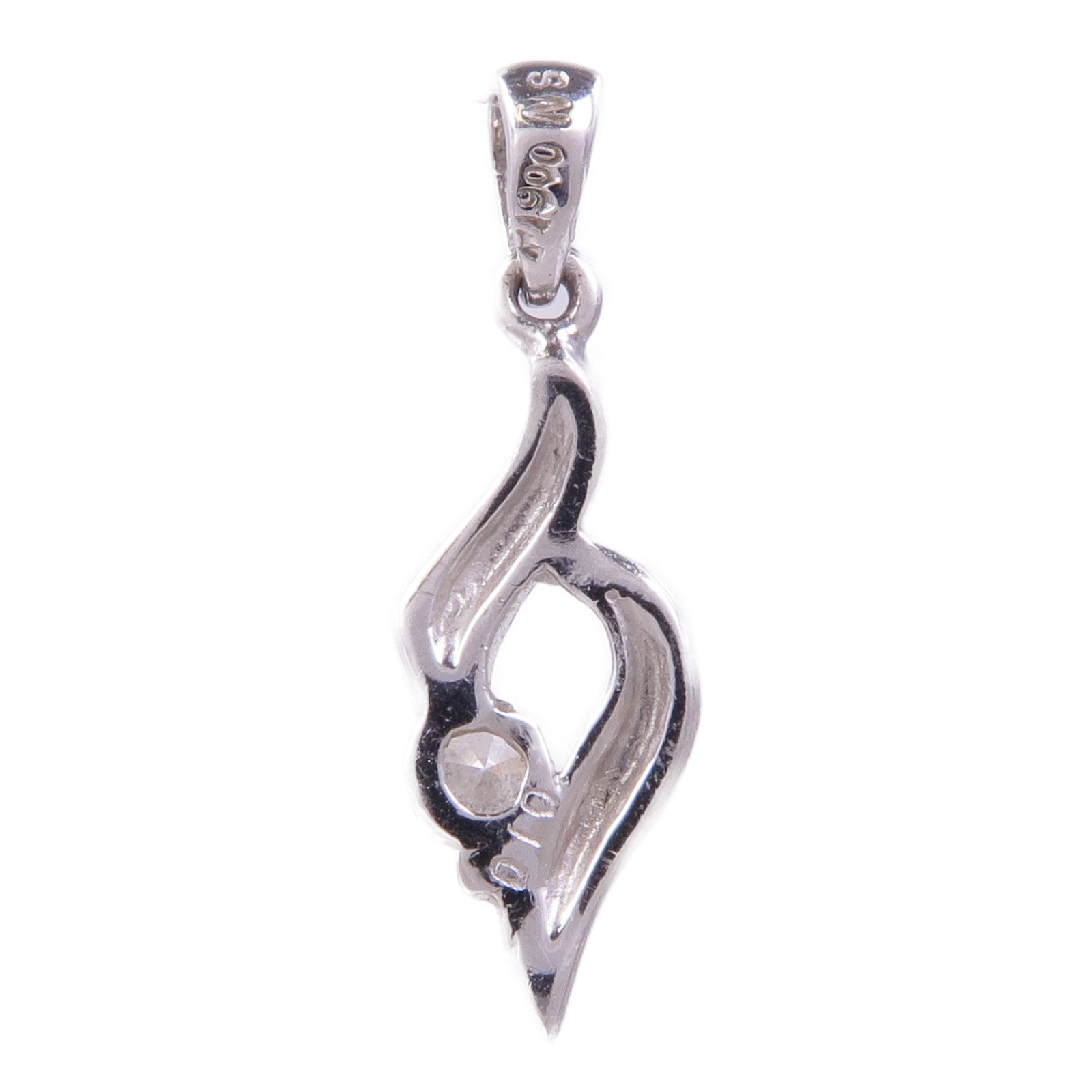 JEWELRY 【激減優惠】PT900鉑金Diamond Pendant Top鑽石吊墜