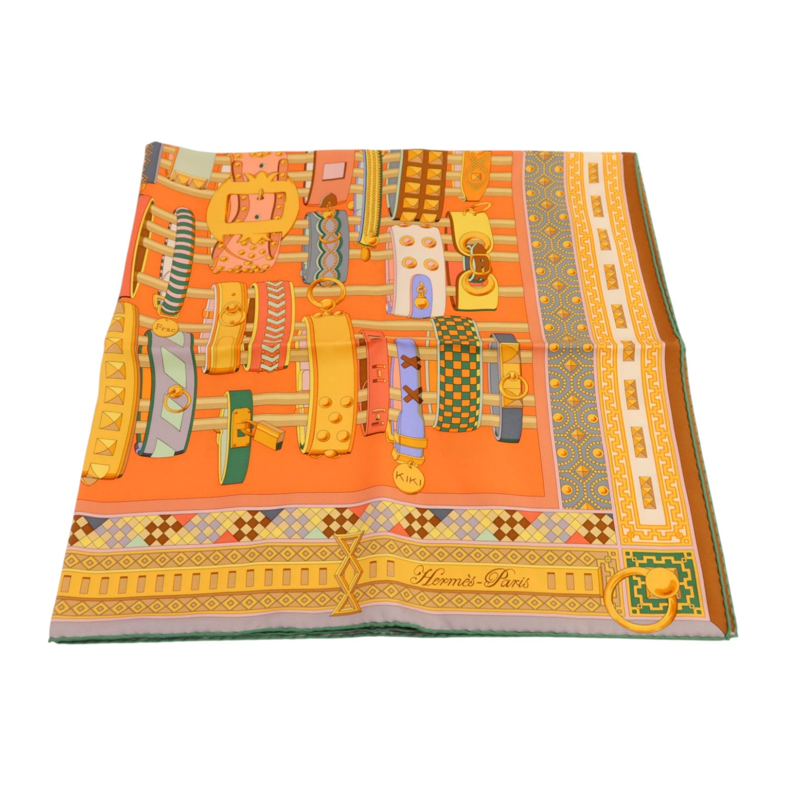 HERMES 絲質Scarf 90x90絲巾