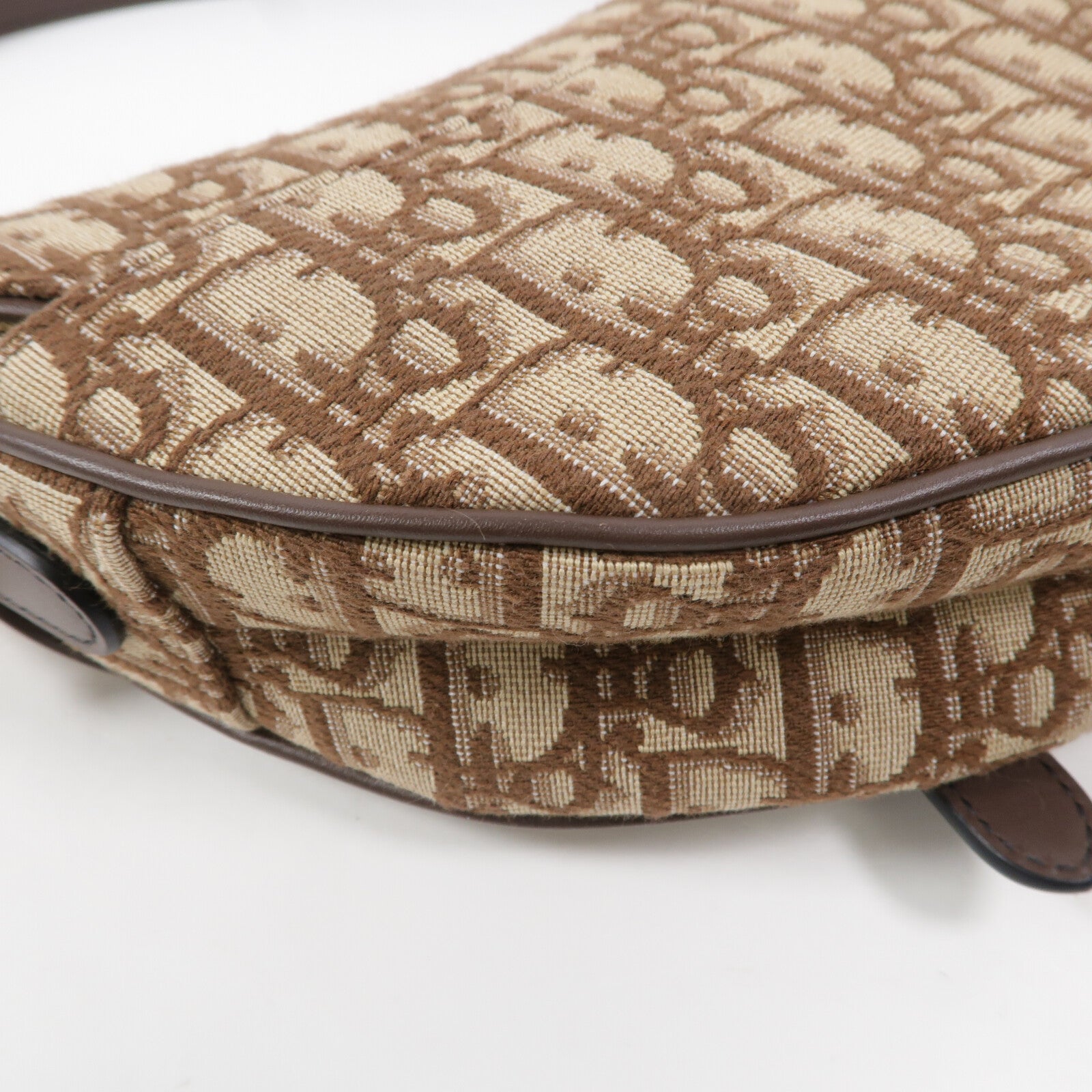 Dior Oblique帆布Saddle Medium肩背袋