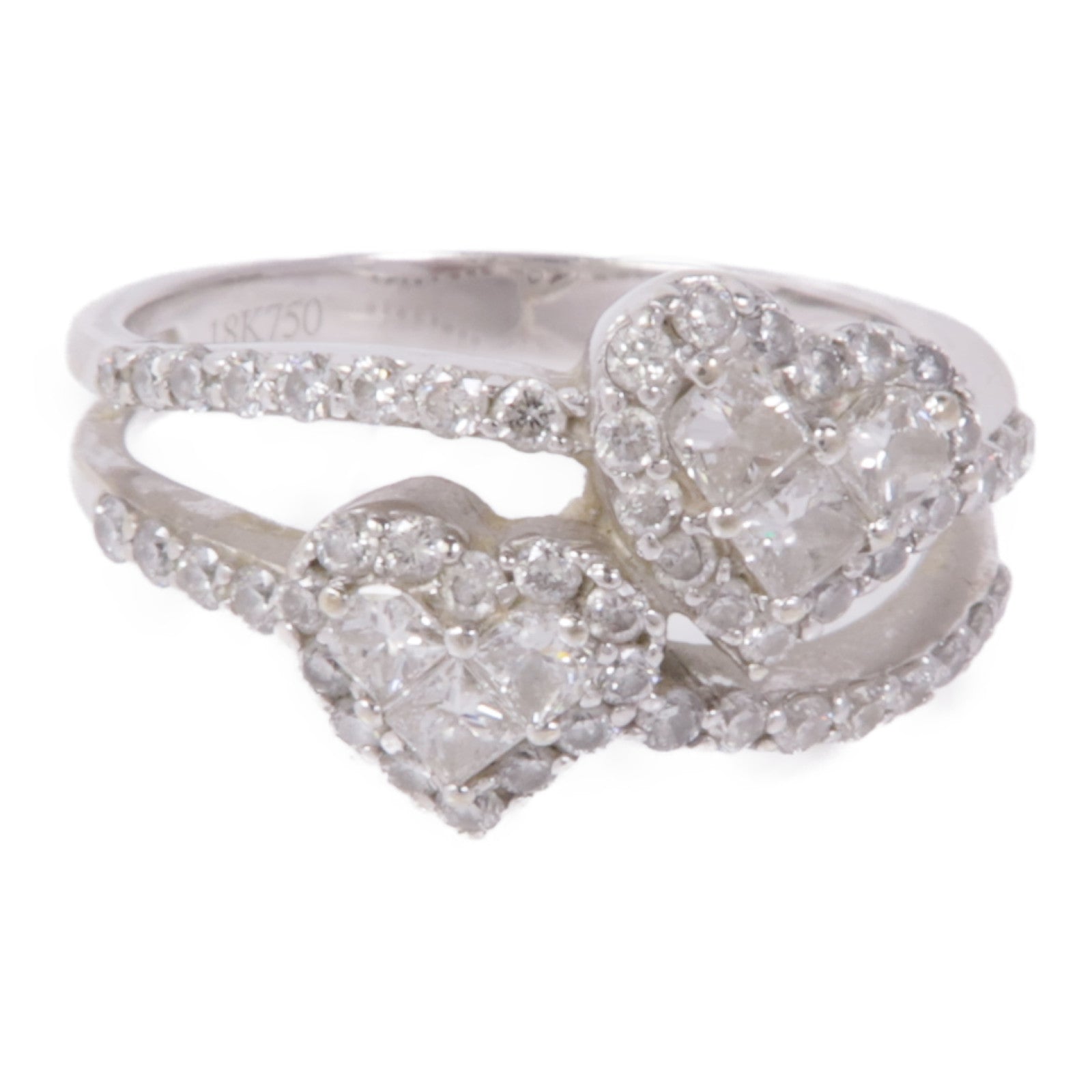 JEWELRY 18K白金Diamond Ring鑽石戒指US#8.5