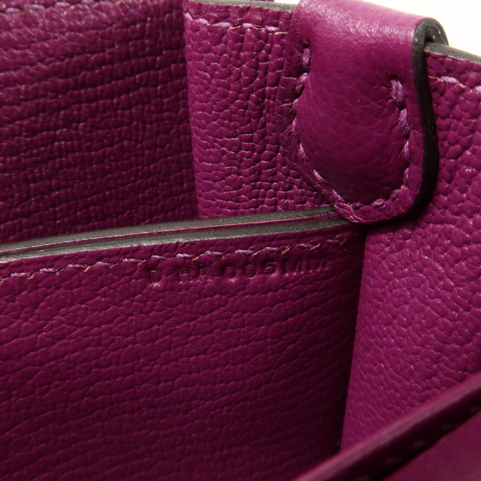 HERMES Evercolor皮革Roulis Mini肩背袋Anemone