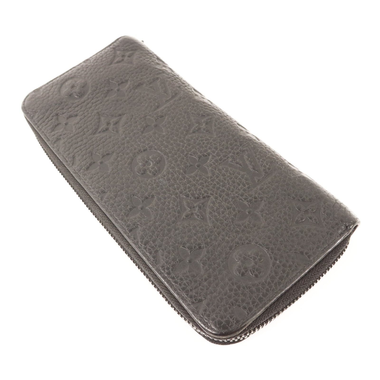 LOUIS VUITTON Monogram Taurillon Zippy Vertical Wallet長錢包