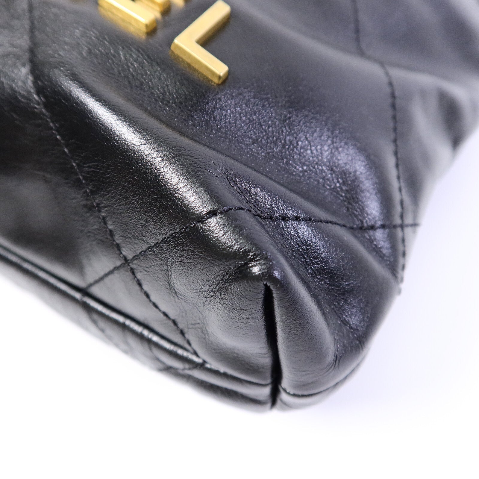 CHANEL 牛皮皮革Mini 22手挽肩背兩用袋