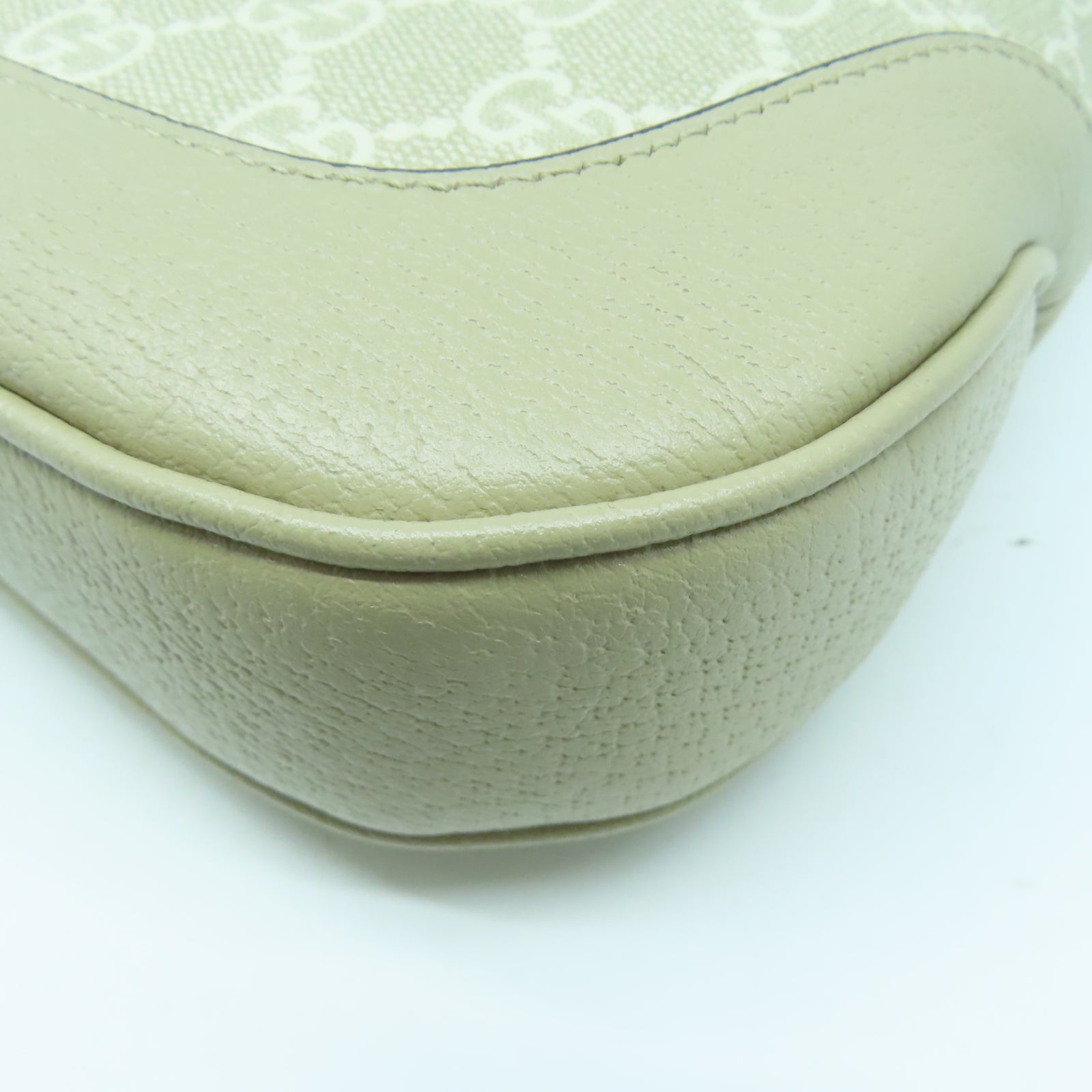GUCCI 【激減優惠】帆布2 Way Shoulder金扣手挽肩背兩用袋米色
