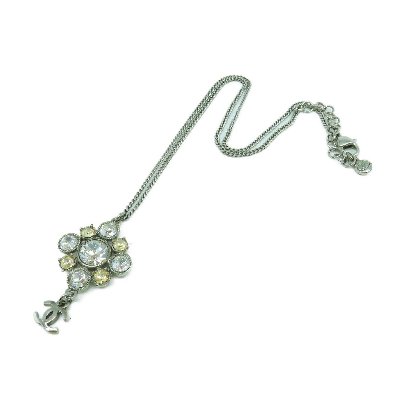 CHANEL 【激減優惠】金屬Necklace項鍊銀色