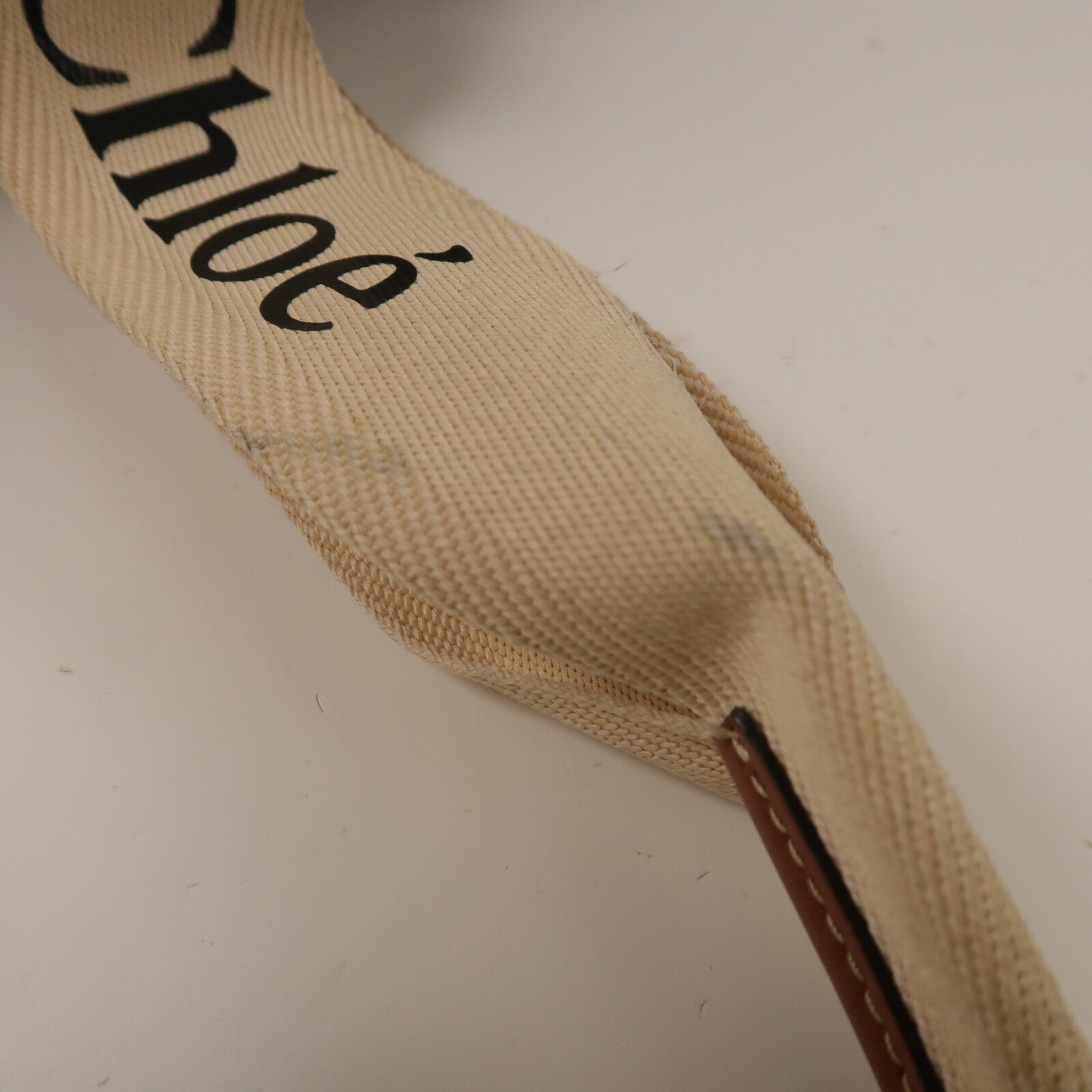 Chloe 帆布Woody Tote Medium手挽袋