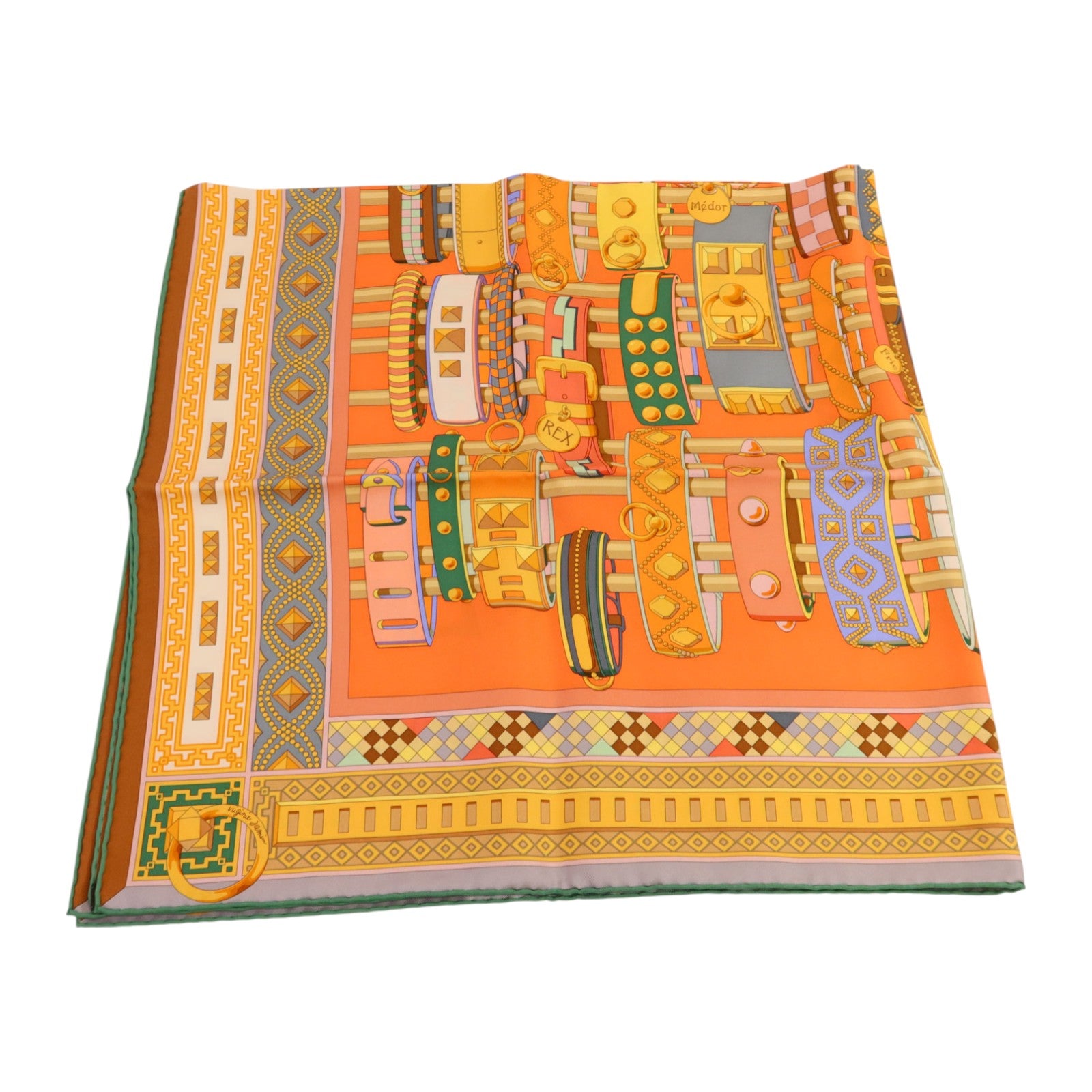 HERMES 絲質Scarf 90x90絲巾