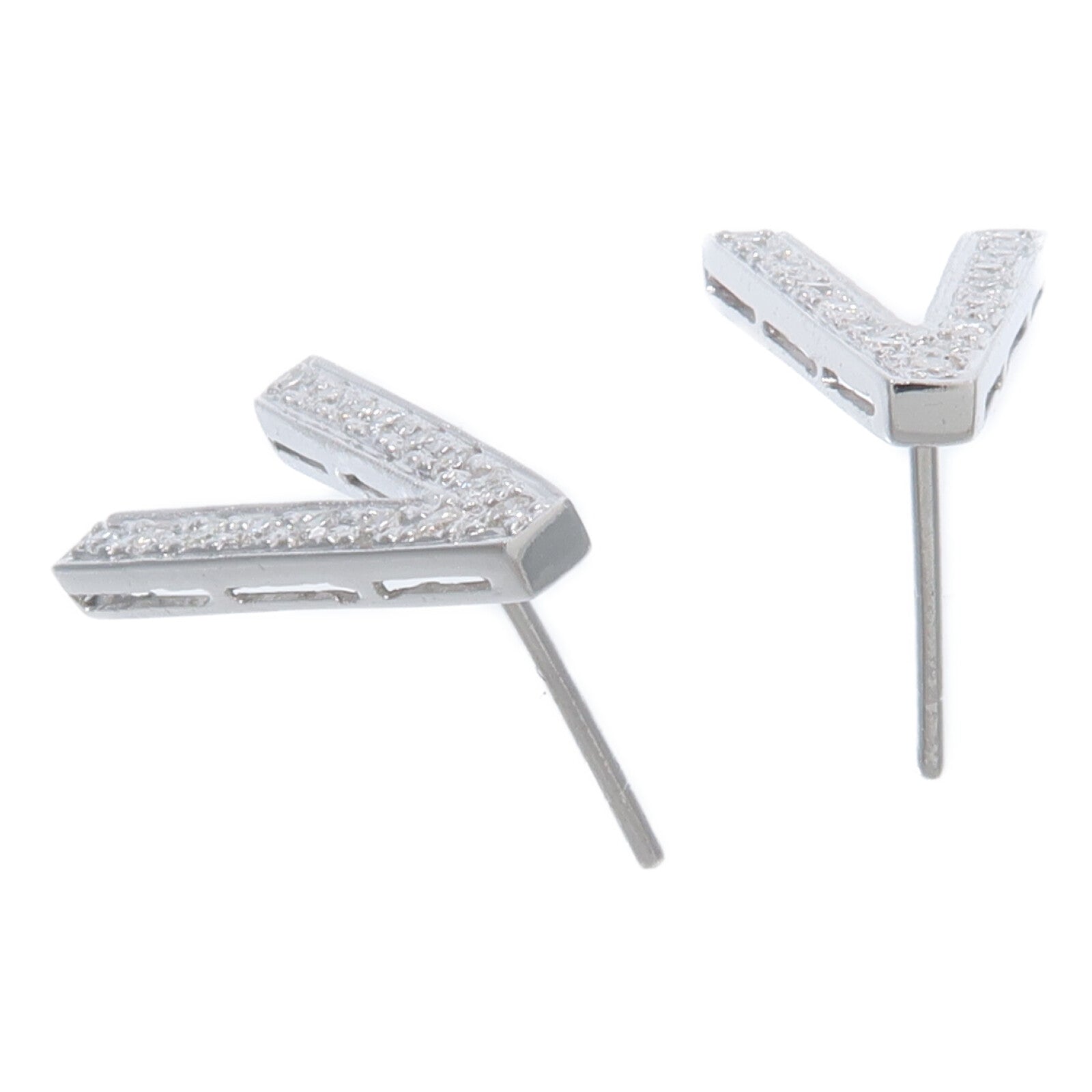 JEWELRY 18K白金Diamond Earrings鑽石耳環