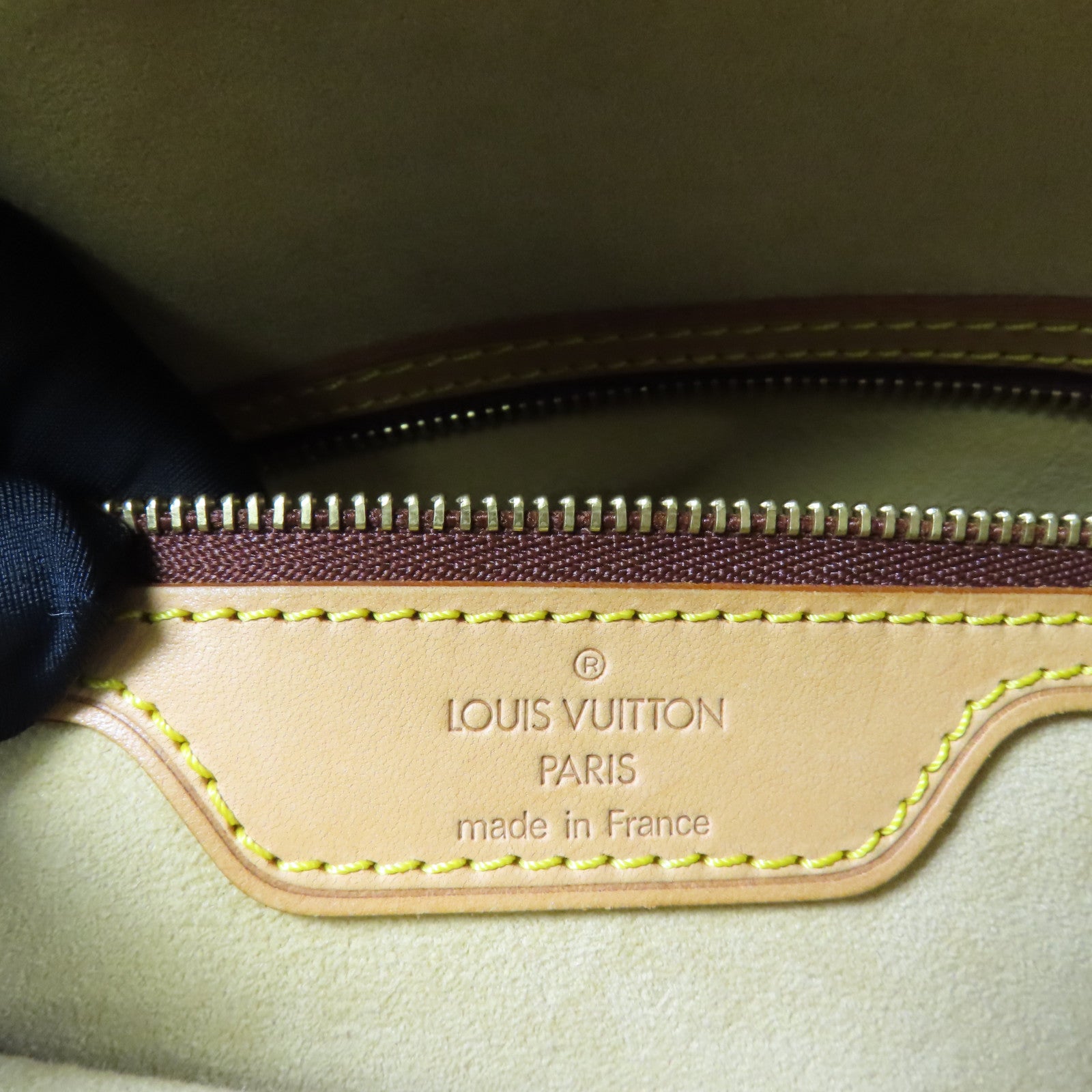 LOUIS VUITTON Monogram Cite GM金扣肩背袋