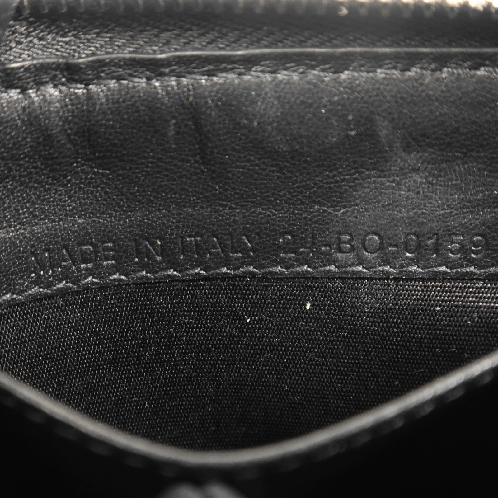 Dior 帆布/牛皮皮革Oblique Card Case銀扣卡片套