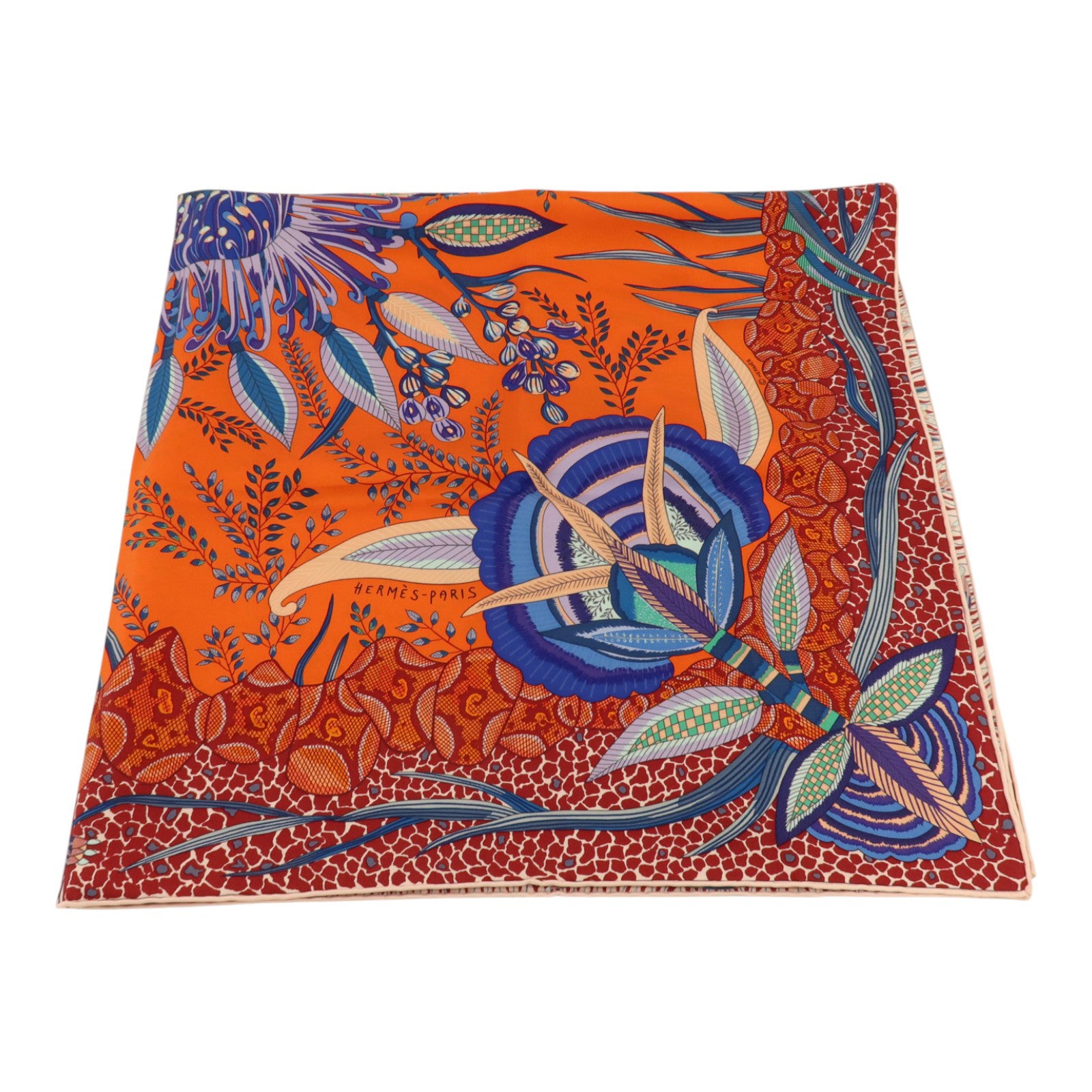 HERMES 絲質Scarf 90x90cm絲巾